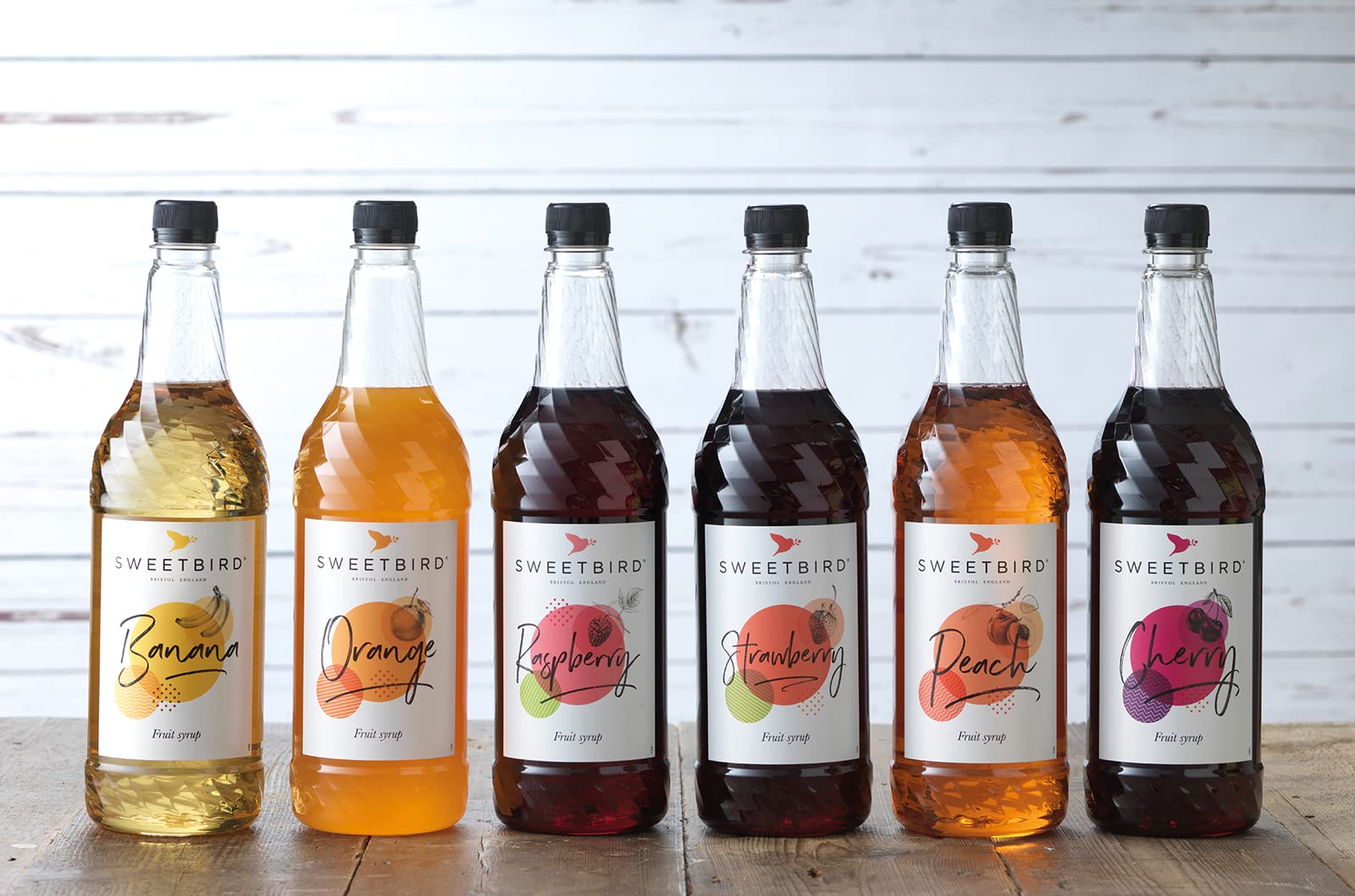 Sweetbird Cherry Syrup - 1 Litre Bottle | Vegan Friendly | Made in the UK 4