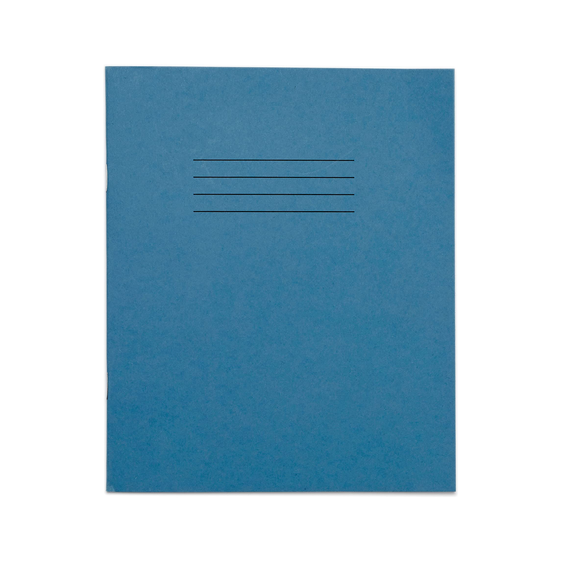 Rhino 8 x 6.5 Exercise Books - 48-Page, 8mm Lined with Margin, 10-Pack | Light Blue 3