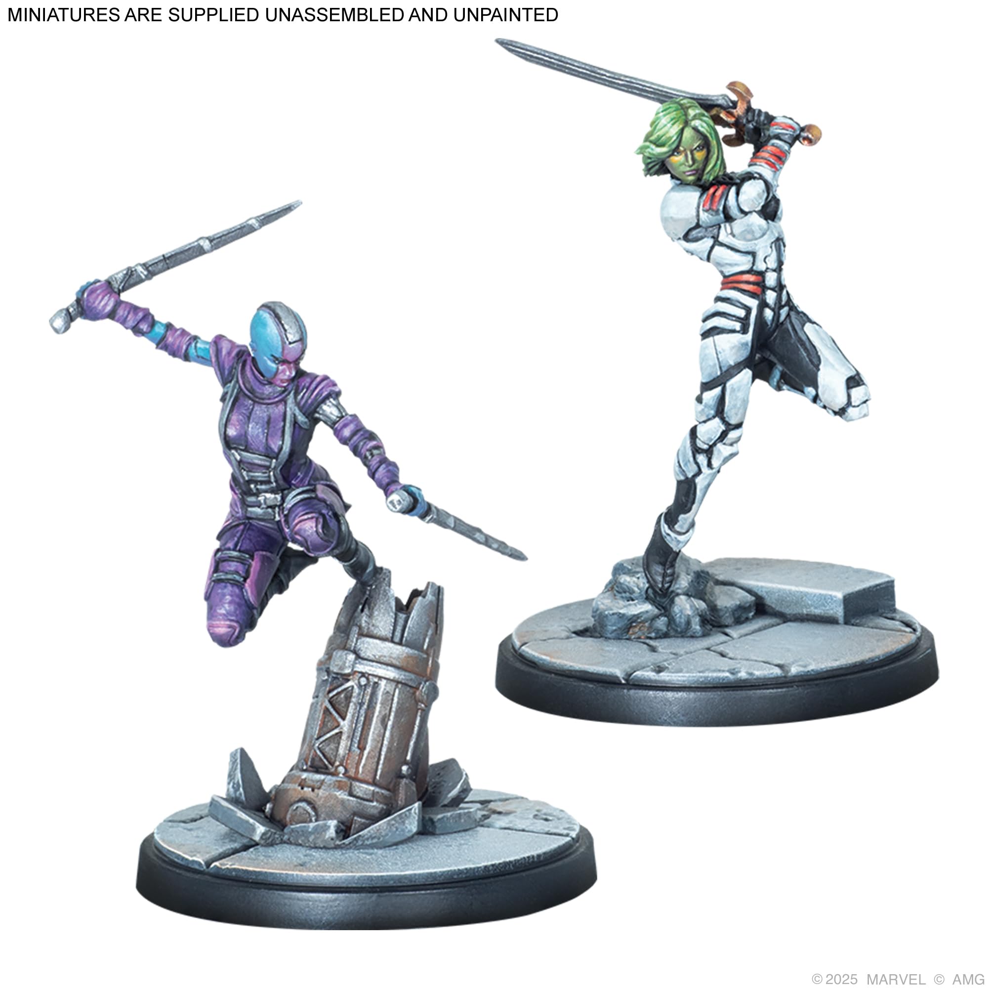 ATOMIC MASS GAMES Marvel Crisis Protocol - Guardians of the Galaxy Affiliation Pack | 4 Miniatures | Special Edition 3