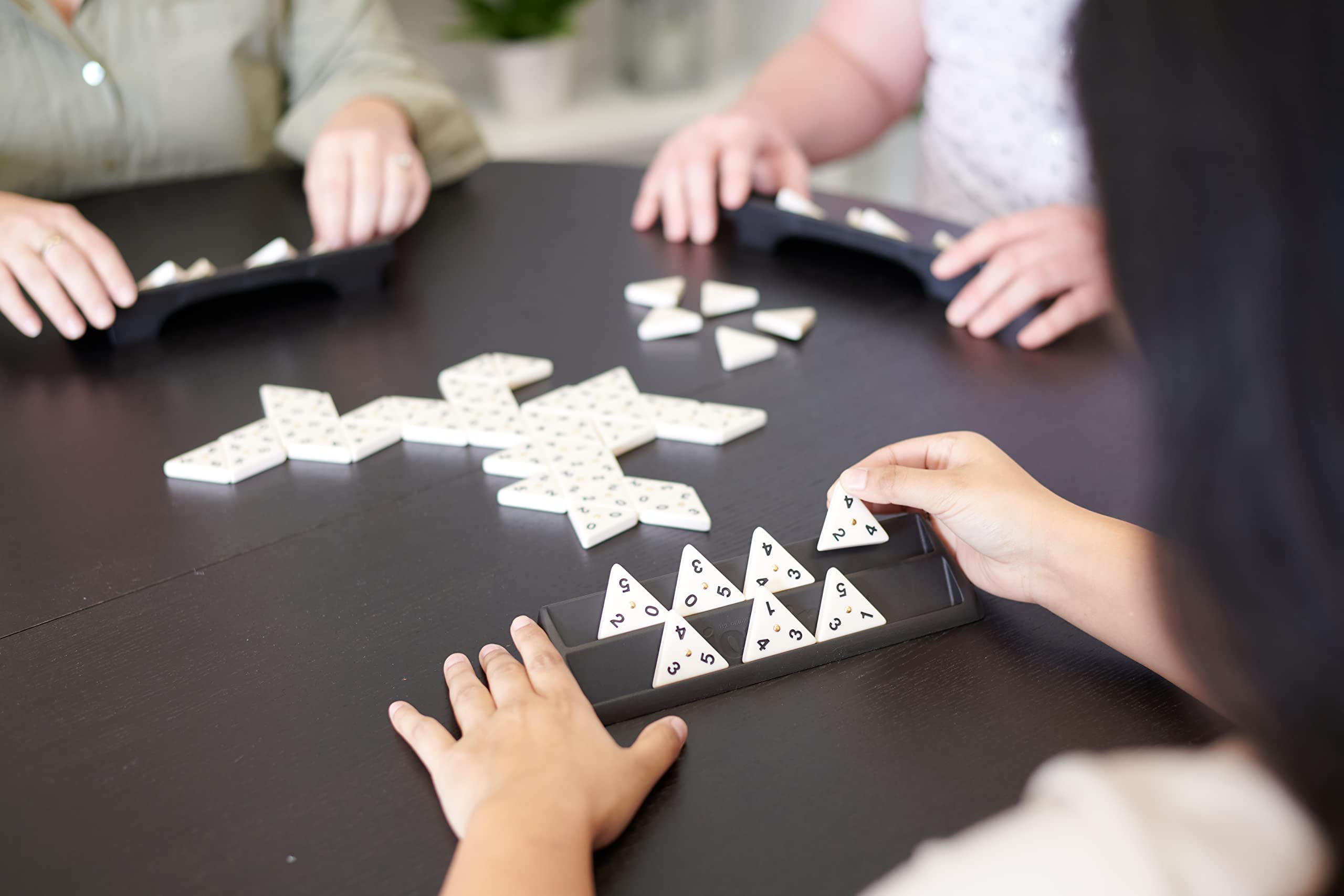 Goliath Triominos Deluxe Game - Triangular Dominoes for 2-4 Players, Ages 6+ | Special Edition 5