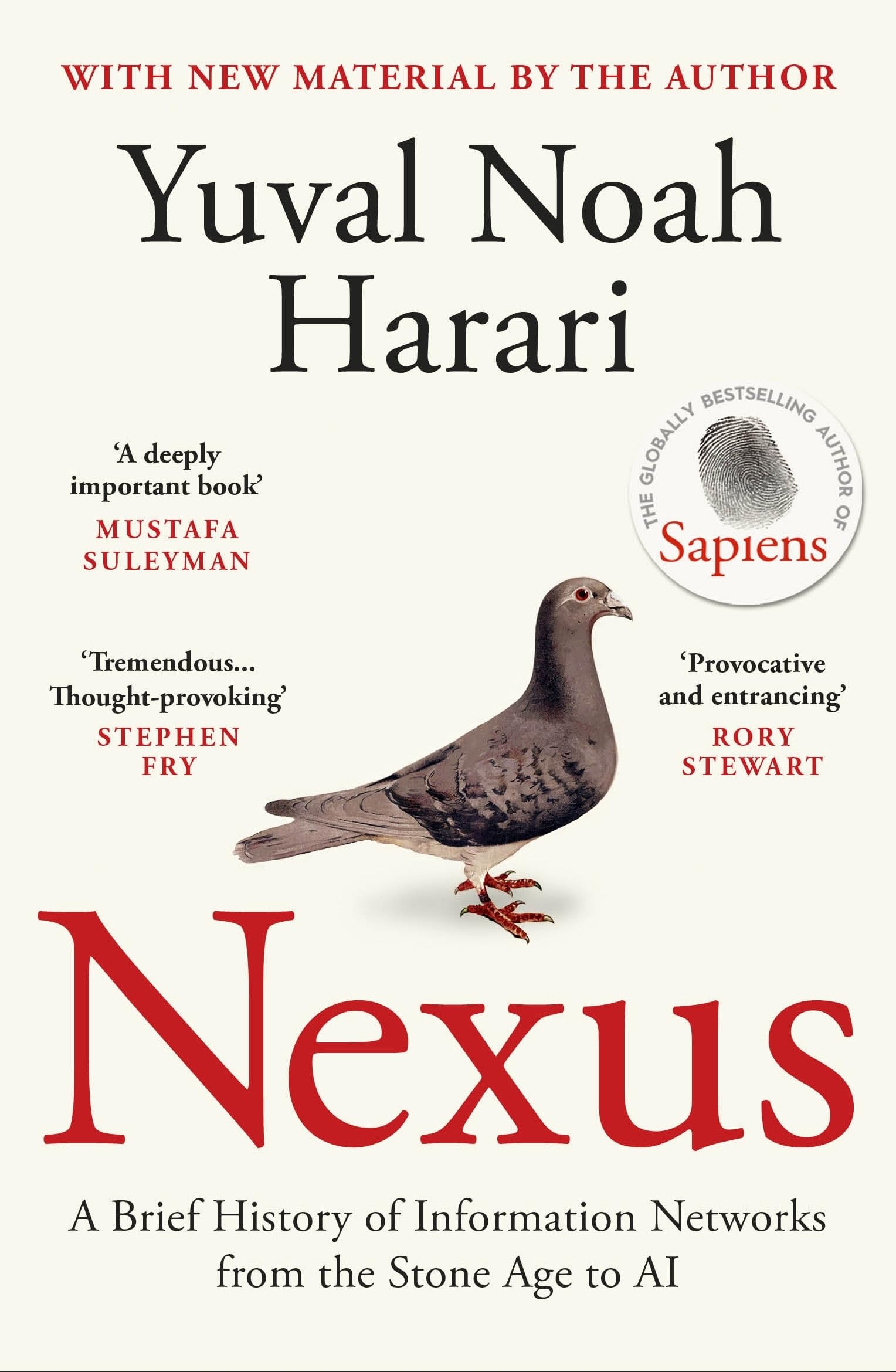 Vintage Nexus: The Sunday Times Bestselling History of Humans, Technology, and AI by Yuval Noah Harari