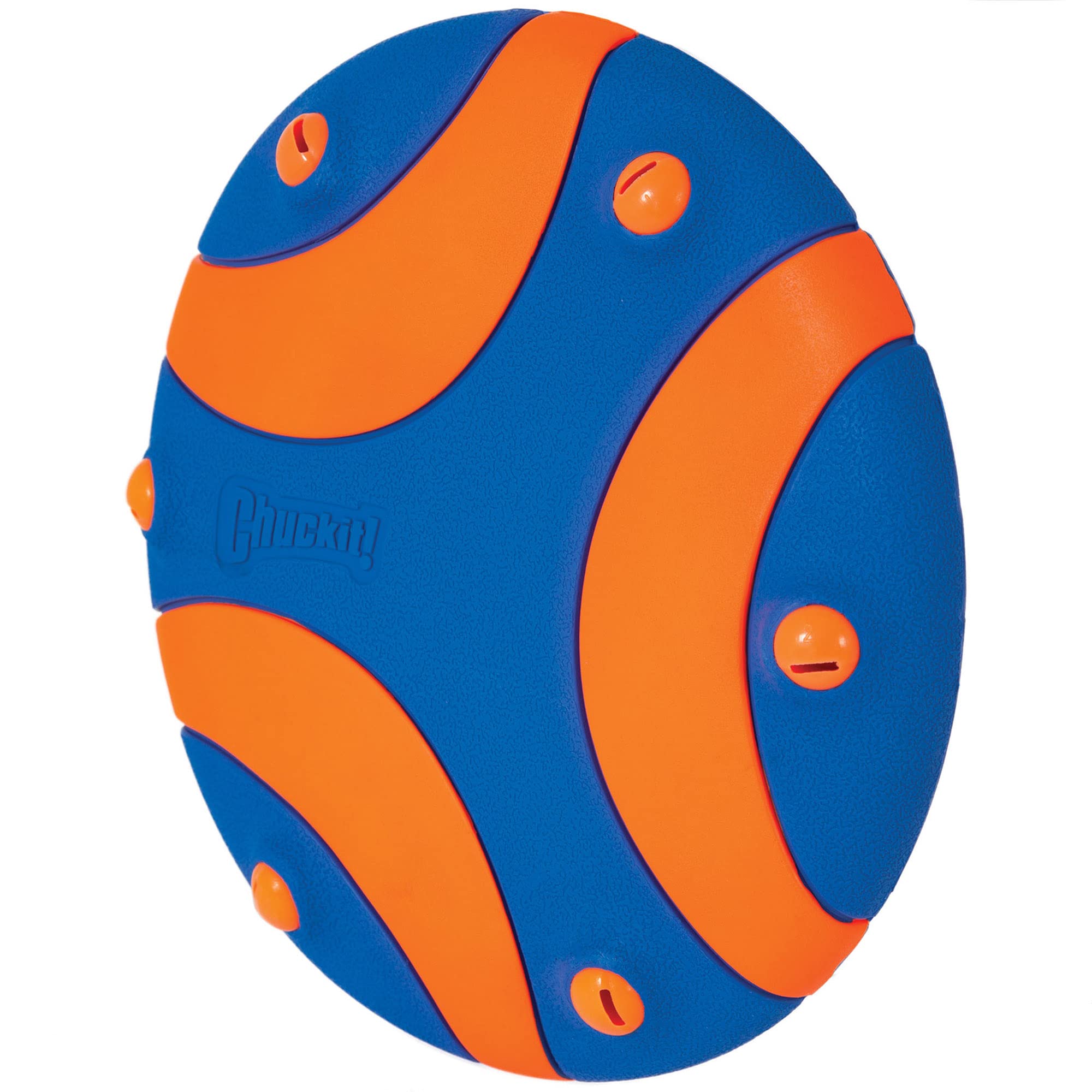 Chuckit! WHISTLE FLYER - High Visibility Multi-Color Dog Frisbee | Durable Rubber | Lightweight 3