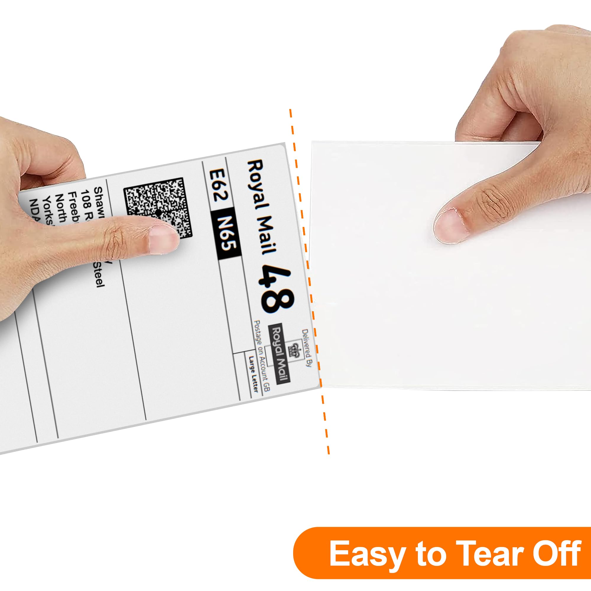 iSOUL 4X6 Direct Thermal Printer Labels Roll 100mm x 150mm 500 White Perman 5