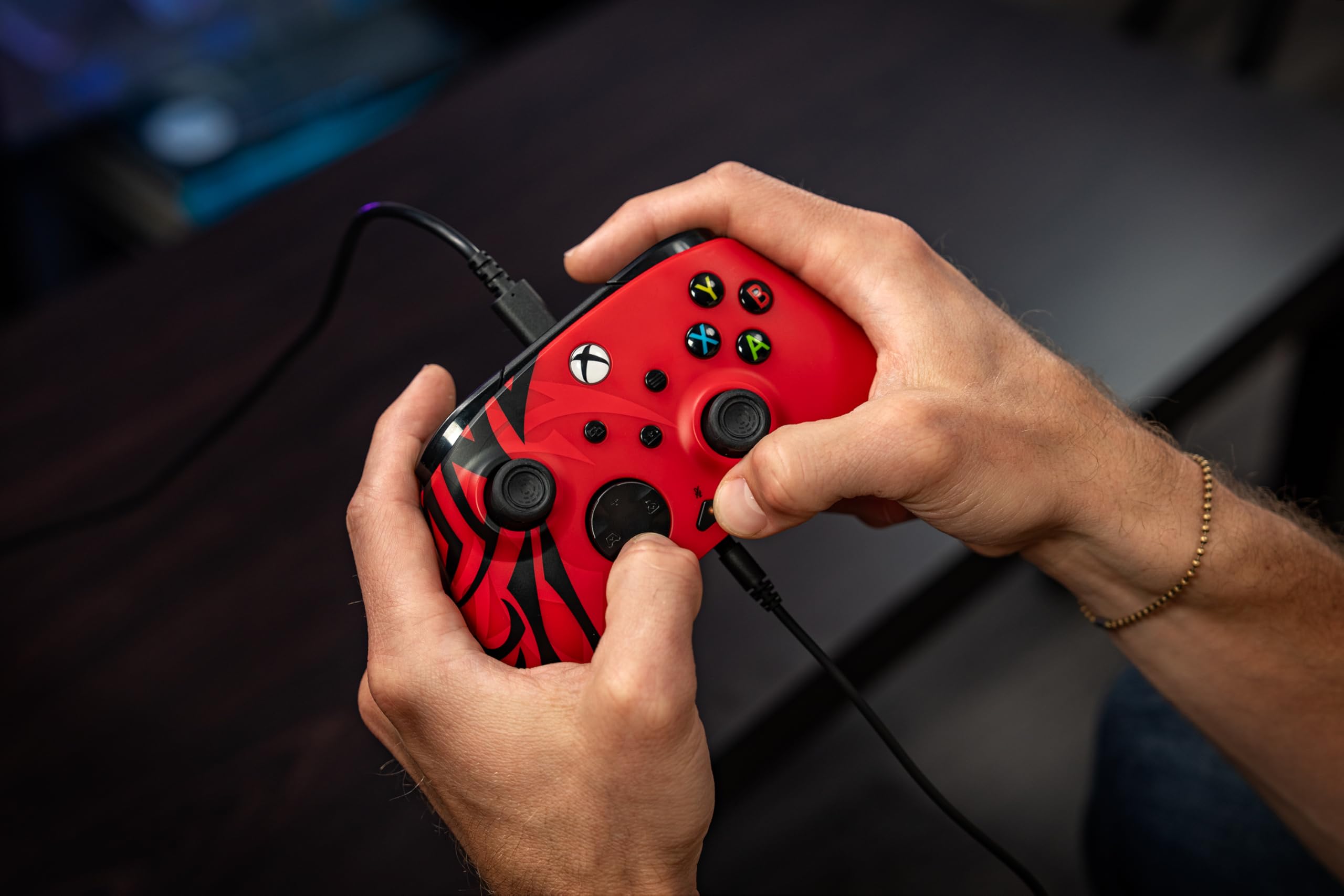 Turtle Beach Rematch Advanced Wired Gaming Controller - Spirit Red | Xbox & PC 9