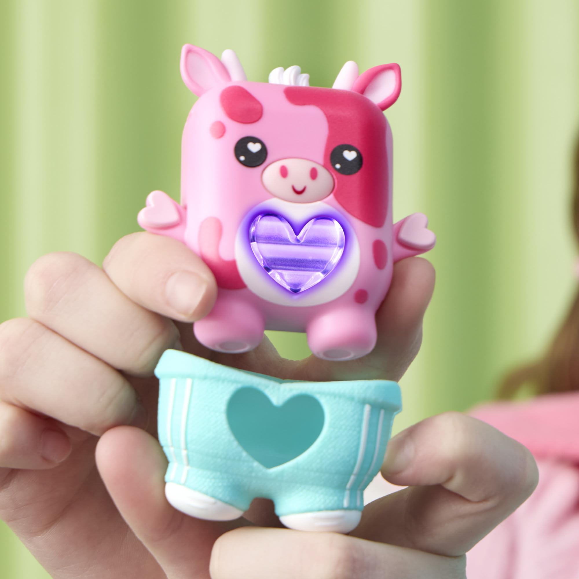 Hasbro Nano-Mals Mootilda the Pink Cow - Electronic Fidget Pet for Kids 5+ 3