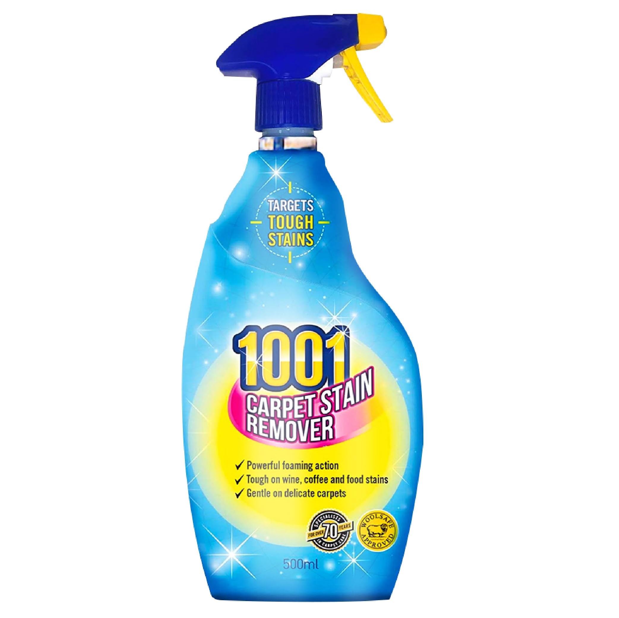 1001 Carpet Stain Remover Spray - Tough on Stains, Gentle on Carpets | 500ml
