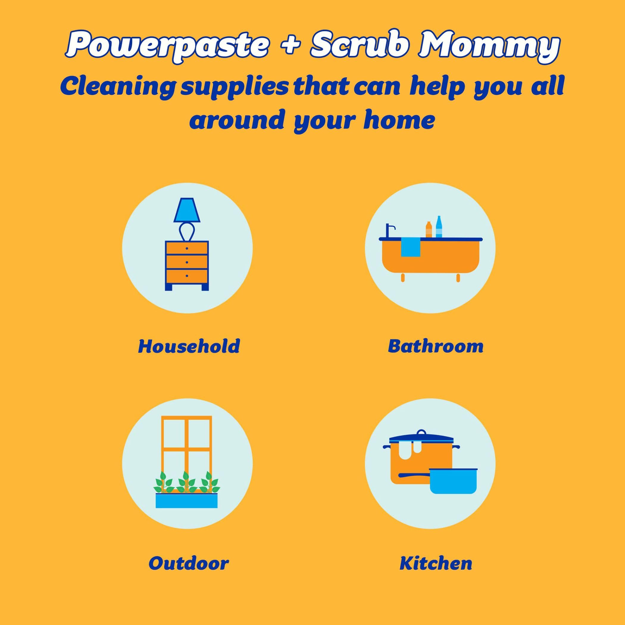 Scrub Daddy Power Paste Multi Purpose Cleaner - Heavy Duty Oven Cleaner | Lemon Scent | 320g 7