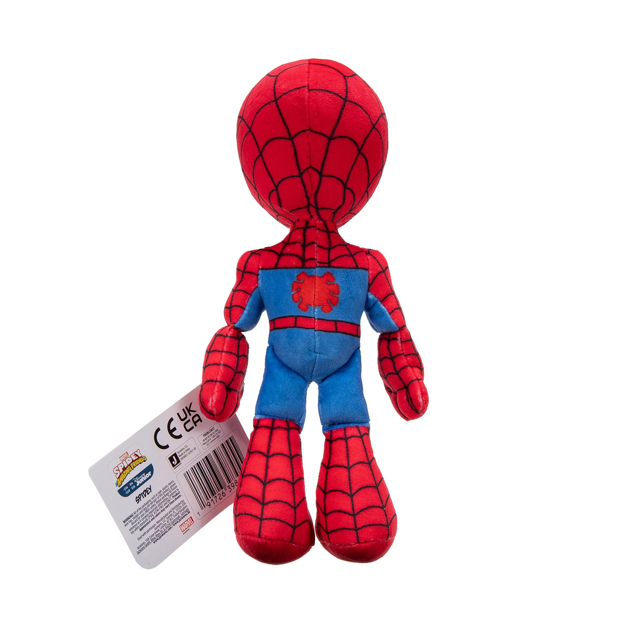 SPIDEY AND HIS AMAZING FRIENDS Spidey Plush - 8-Inch Super Soft Toy | Polyester | Ages 3+ 5