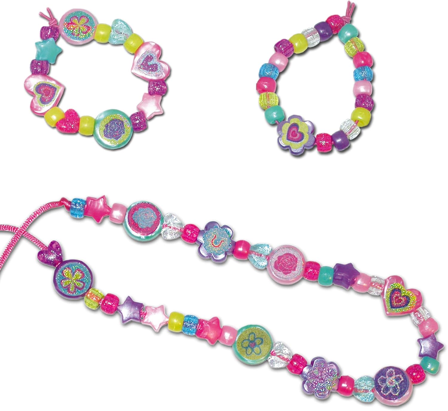 Galt Toys, Sparkle Jewellery, Craft Kit for Kids, Ages 5 Years Plus