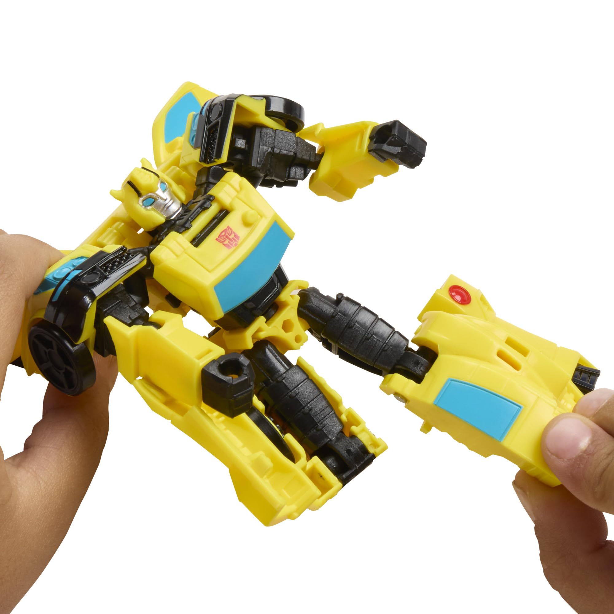 Transformers Bumblebee Action Figure - 2-in-1 Robot to Car Conversion | 18 Steps | 5 Inches 8