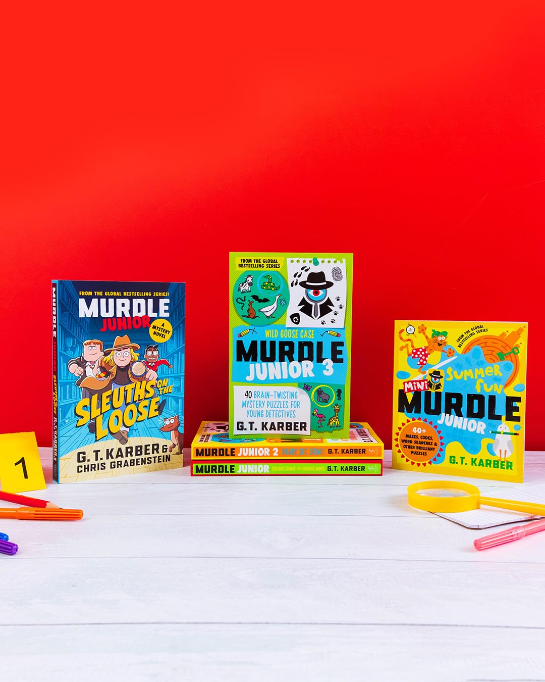 Souvenir Press Murdle Junior: Curious Crimes for Curious Minds Puzzle Book | Paperback | English 3