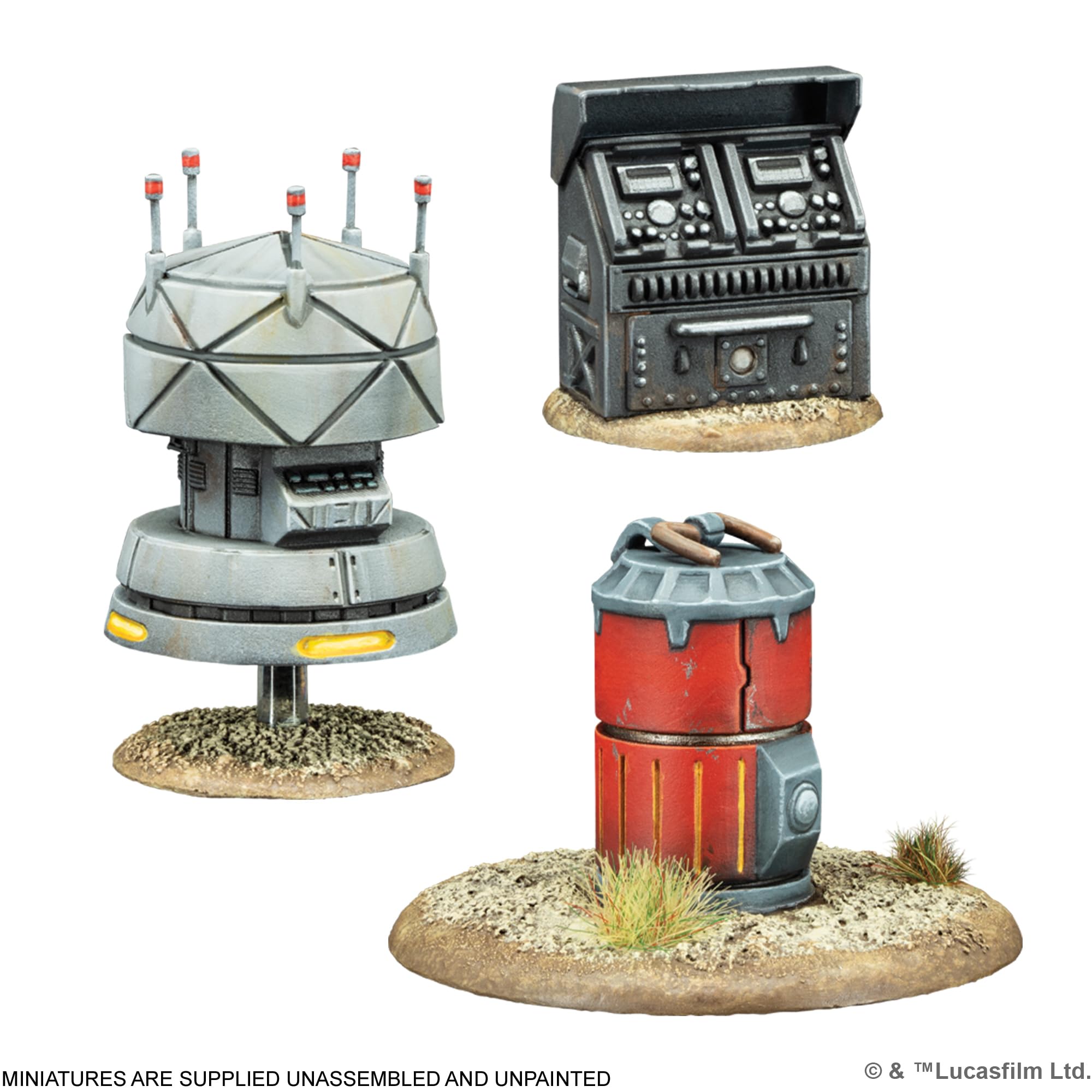 Asmodee Star Wars: Legion 3D Objective Tokens | 10 Markers | Miniature Board Game Accessory 3
