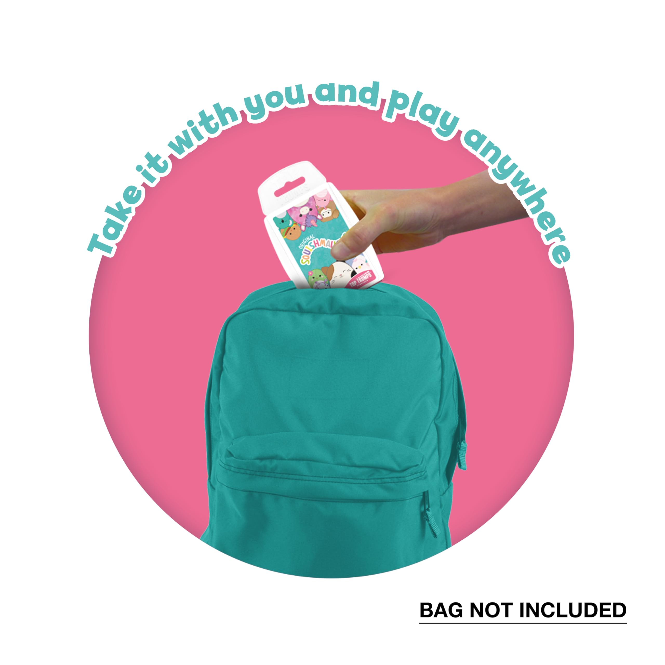 Top Trumps Squishmallows Specials Card Game - 30 Characters | Ages 6+ | Portable Travel Game