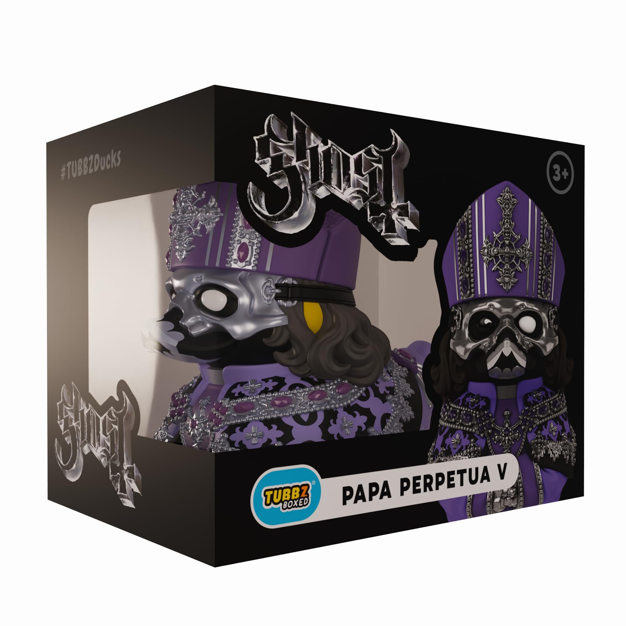 TUBBZ Ghost - Papa Perpetua V Cosplaying Rubber Duck Vinyl Figure | 3.54 in | Boxed Edition