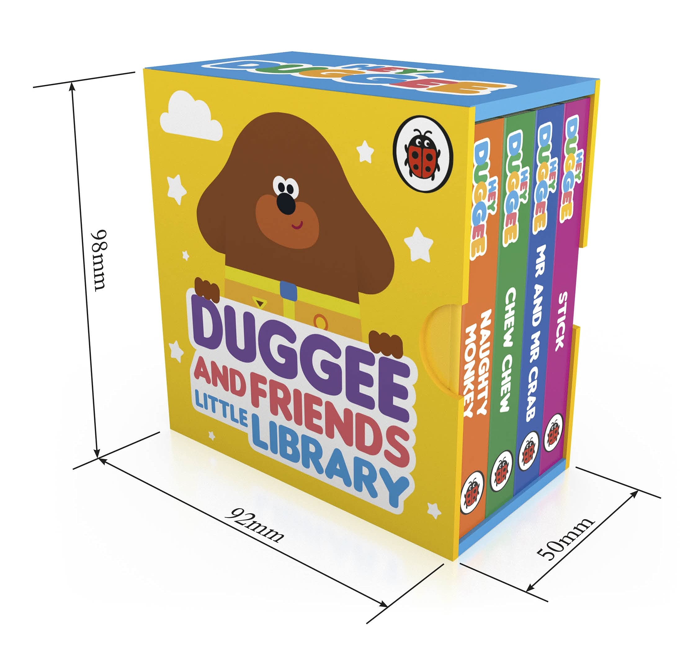 BBC Hey Duggee: Duggee and Friends Little Library Board Book Set | Ages 1-4 4