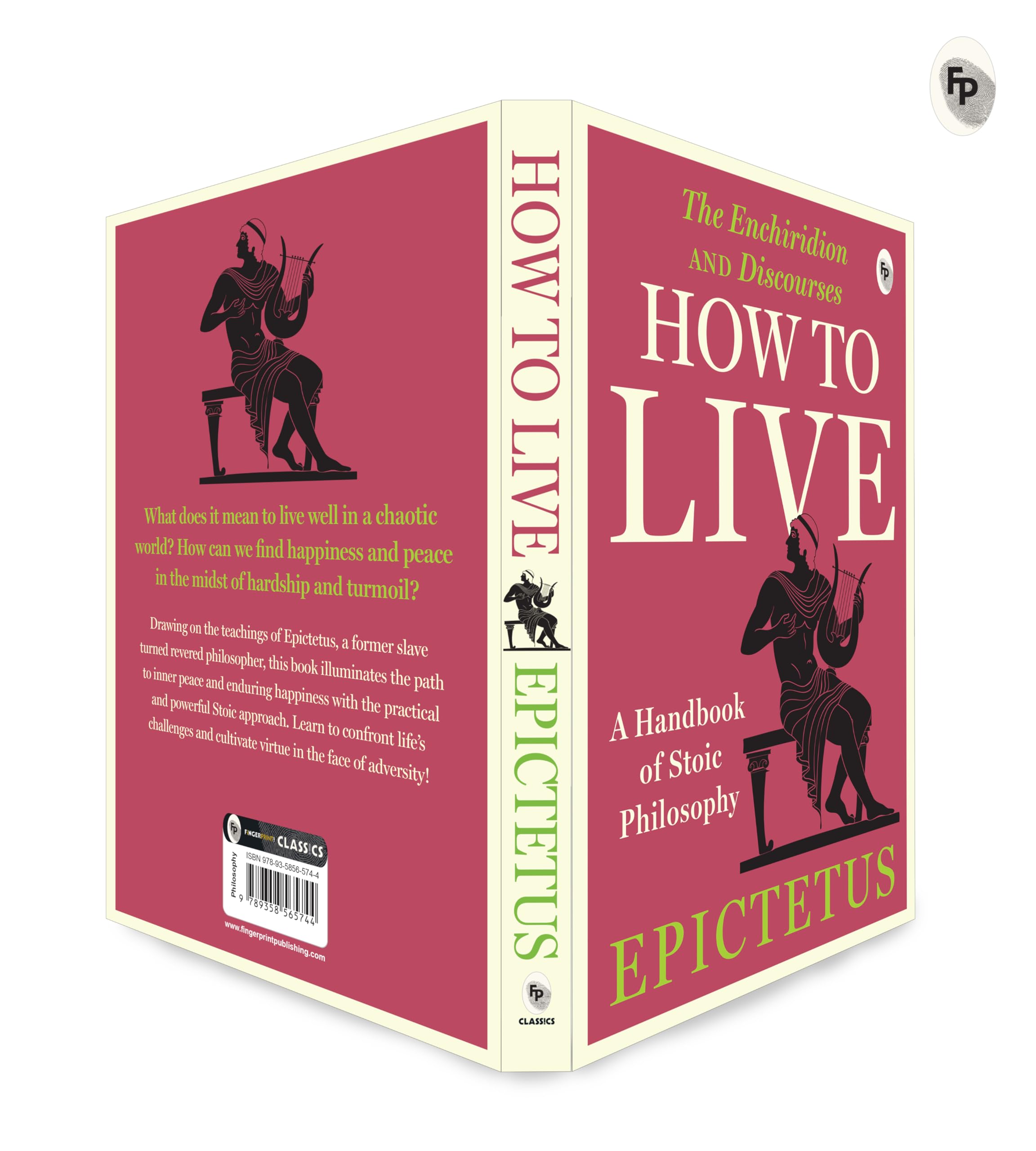 FINGERPRINT How to Live - A Handbook of Stoic Philosophy | Paperback | English 4