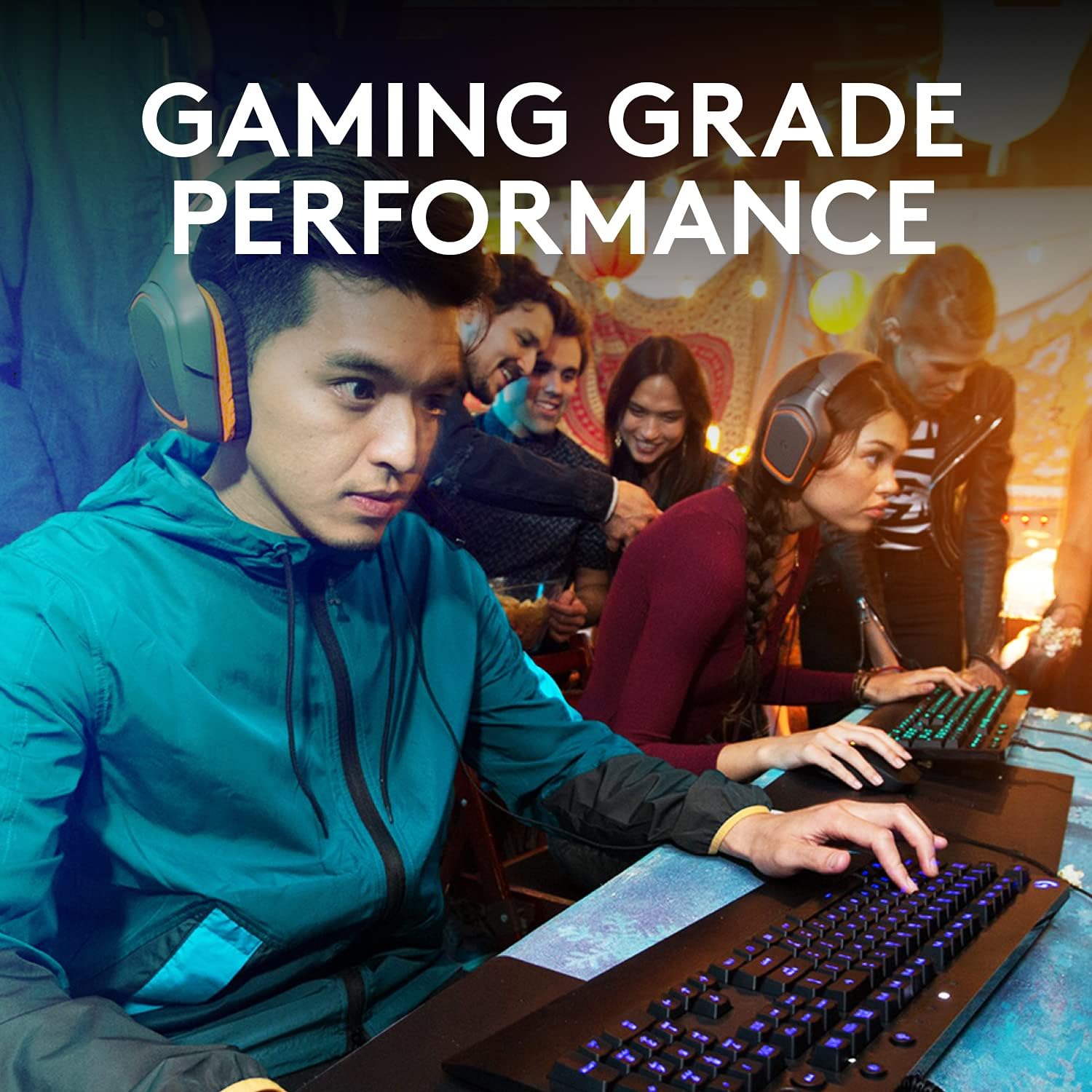 Logitech G213 Prodigy Gaming Keyboard - Black USB QWERTY US Layout for PC/Mac 7