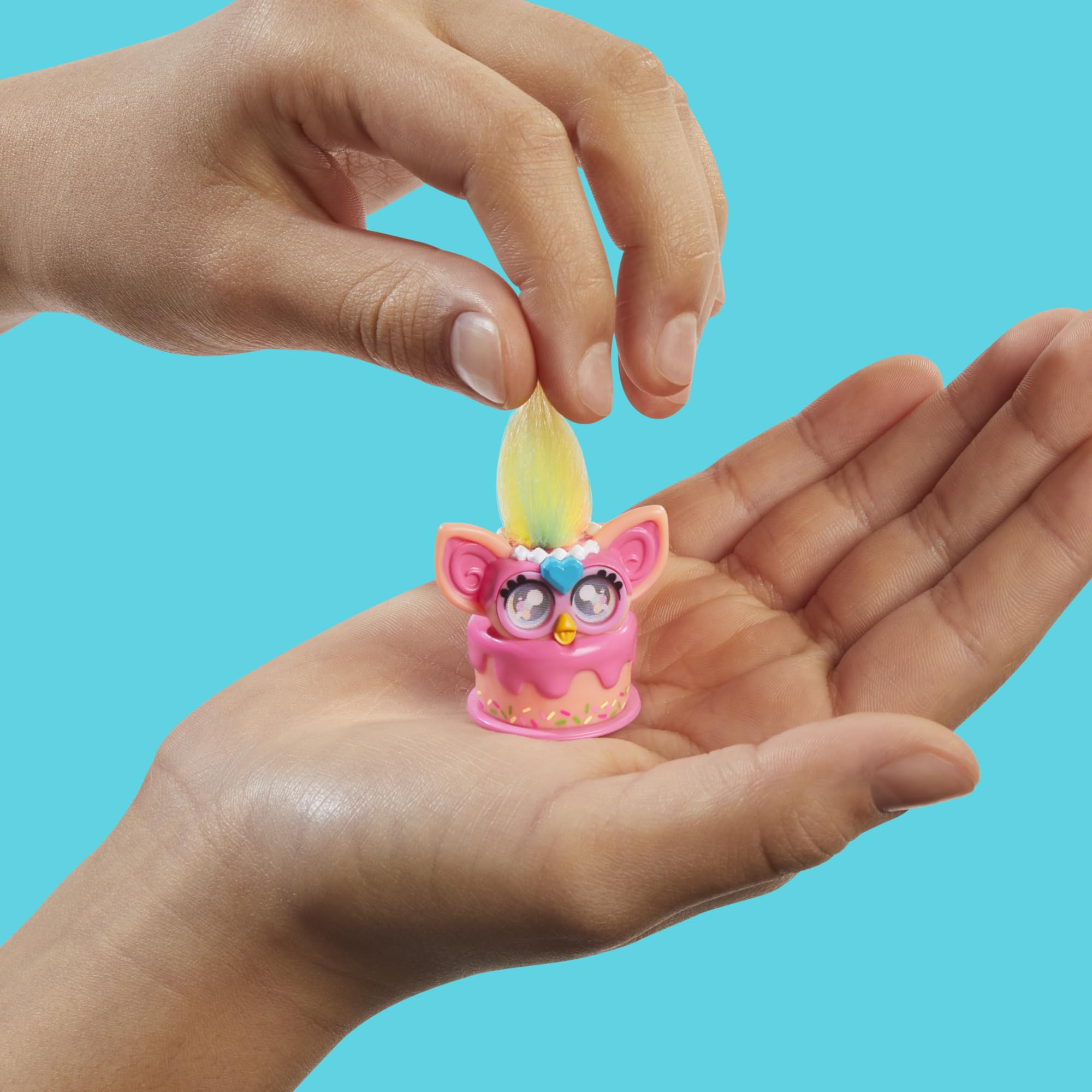 Furby Minis Figure 12 Pack Series 1 - Collectible Pocket-Sized Toys with Changing Eyes 4