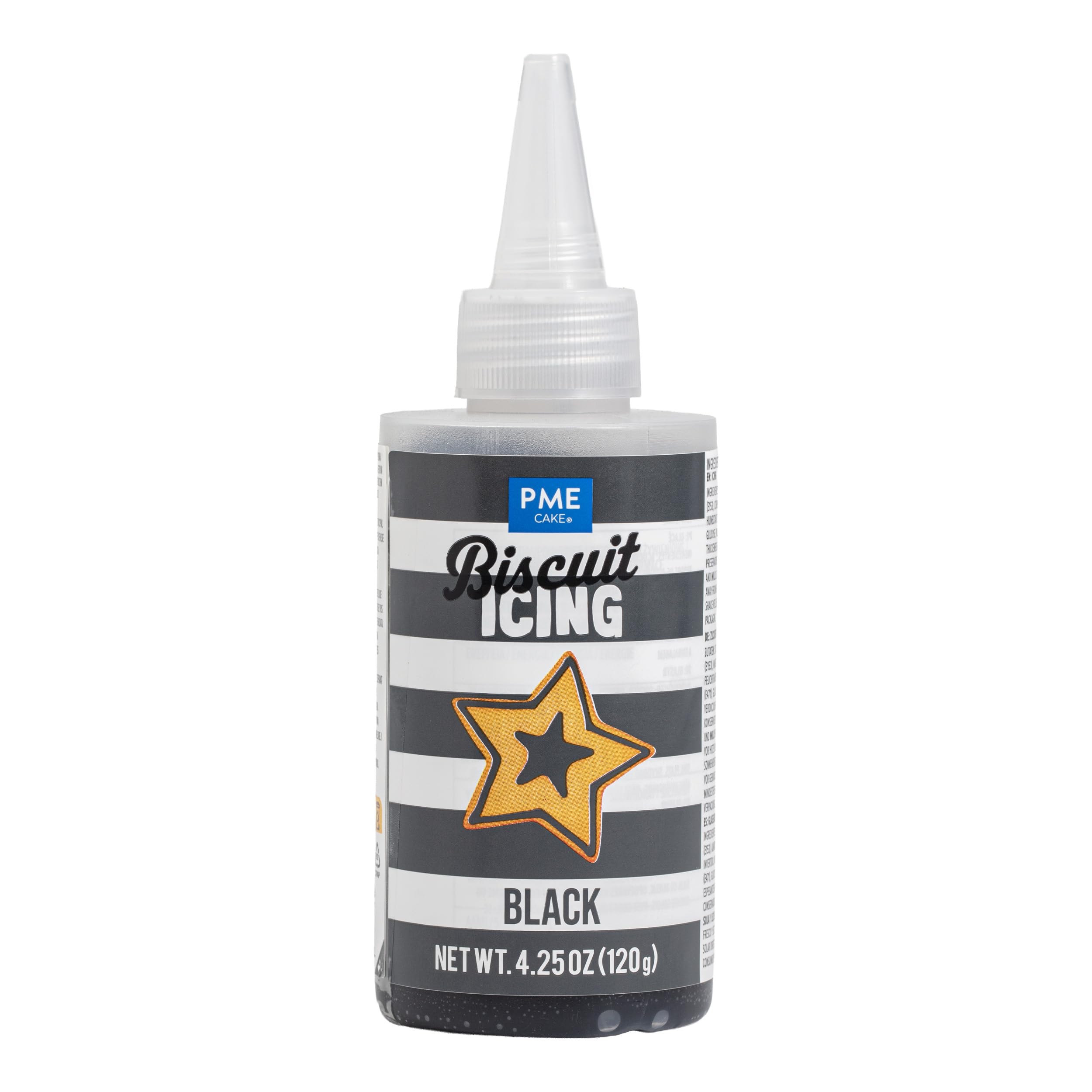 PME Black Biscuit Icing - Ready-to-Use for Cookie Decorating | 120g