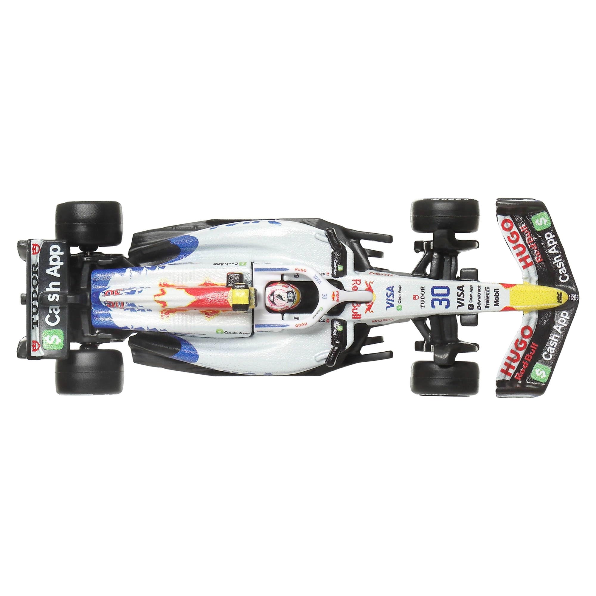 Hot Wheels Premium Visa Cash App Racing Bulls F1 2-Pack | 1:64 Scale Die-Cast | Liam Lawson & Isack Hadjar 3