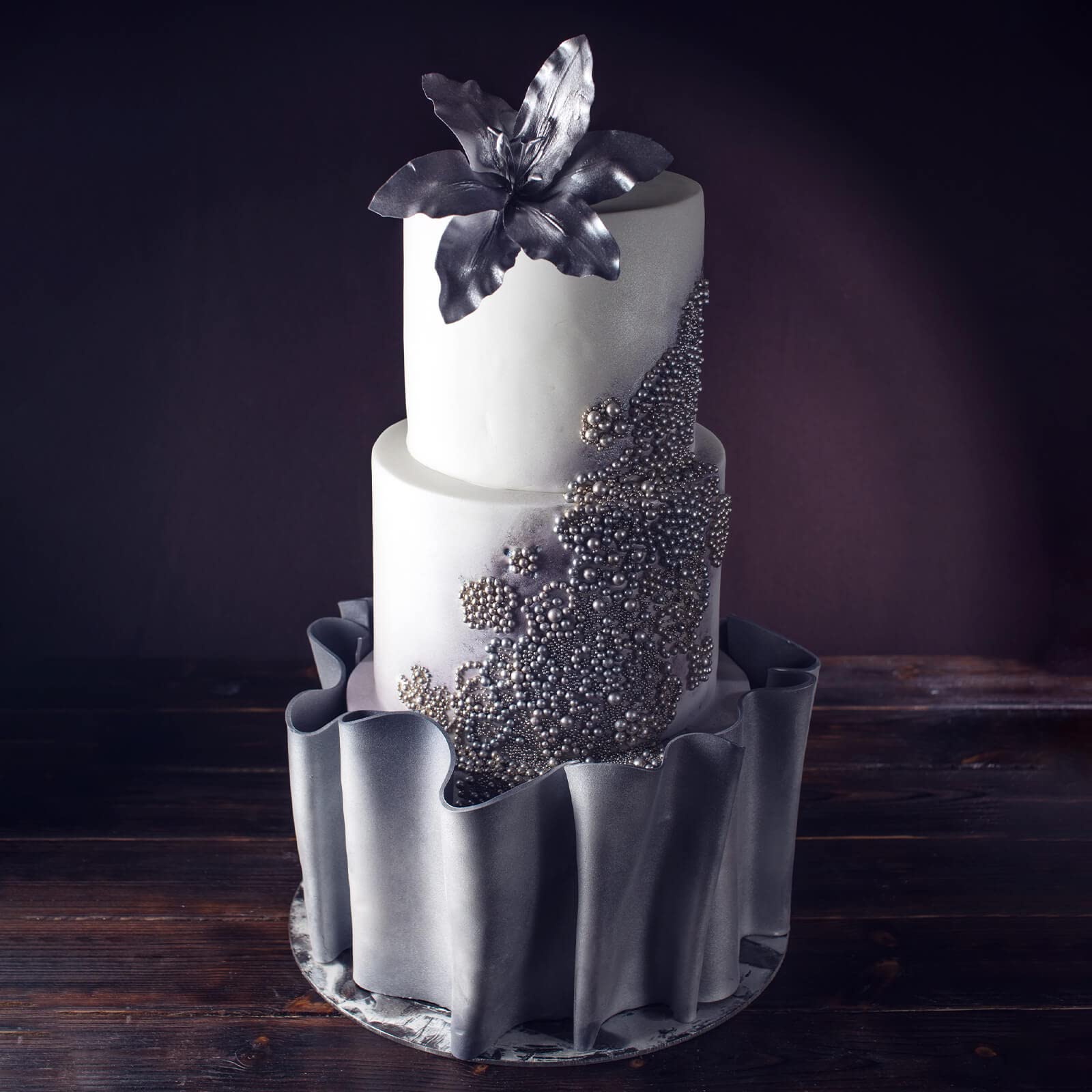 House of Cake Metallic Silver Edible Sugar Paste Fondant Icing | 100g 5