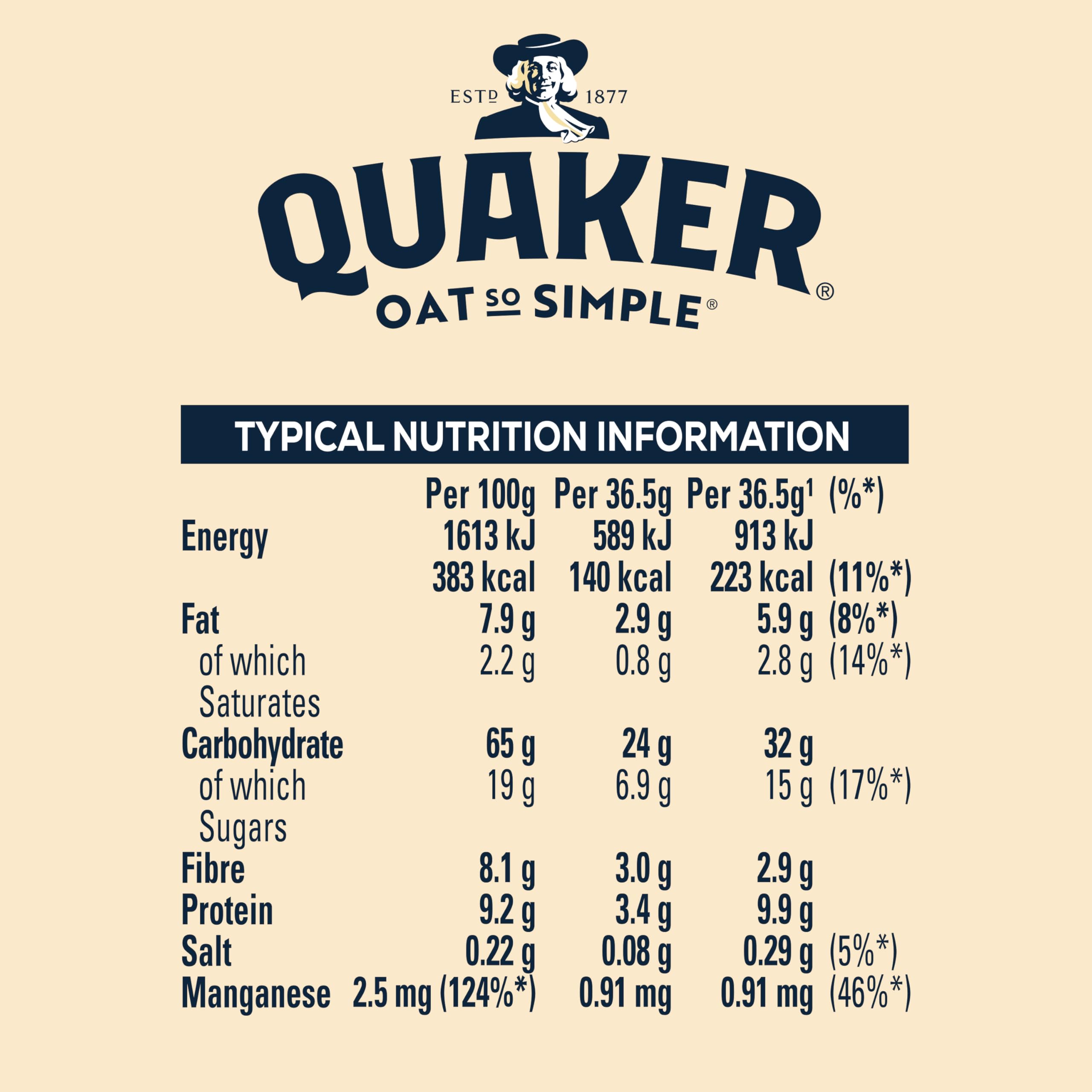 Quaker Haselnussschokolade, 10er-Pack