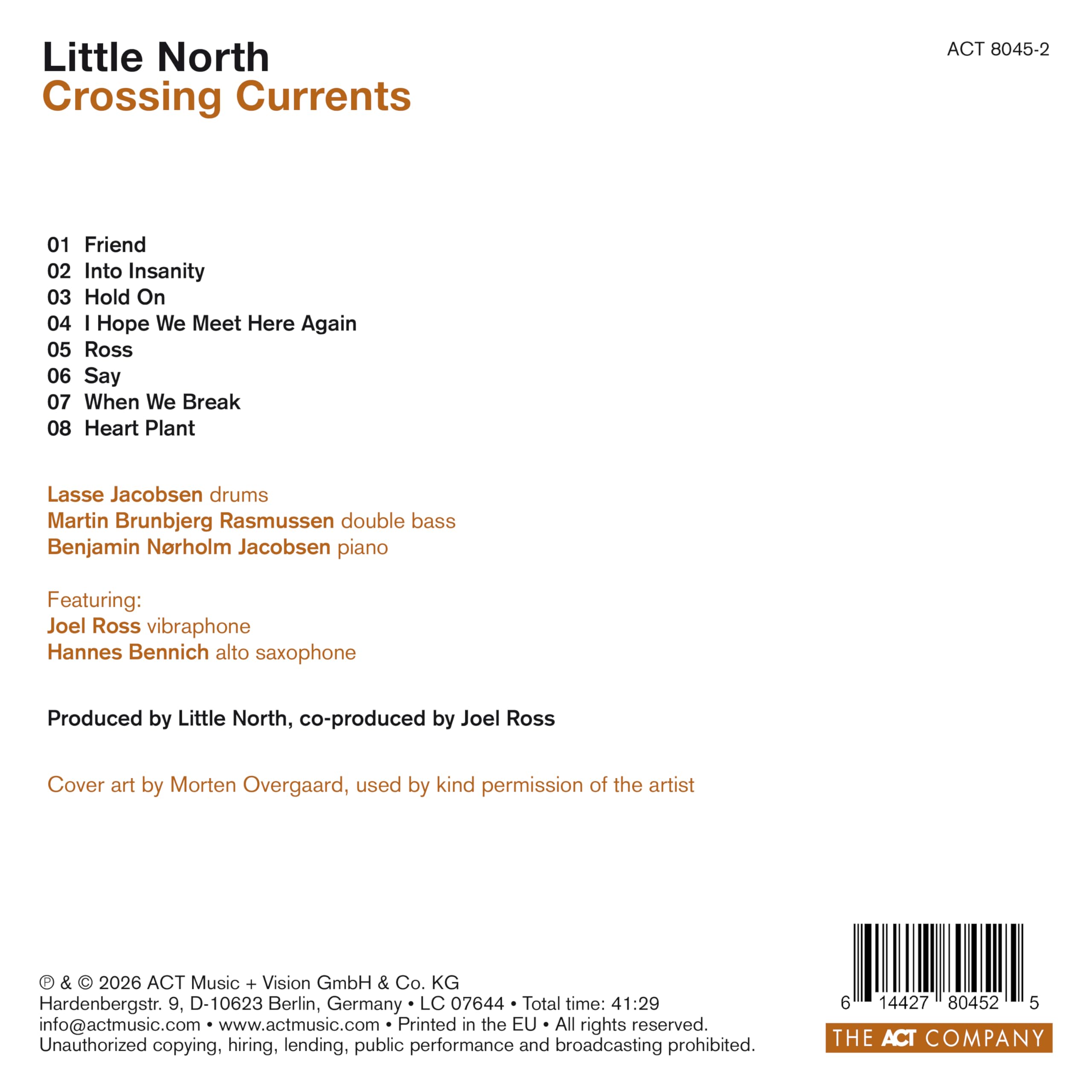 Little North - Crossing Currents [CD] 3