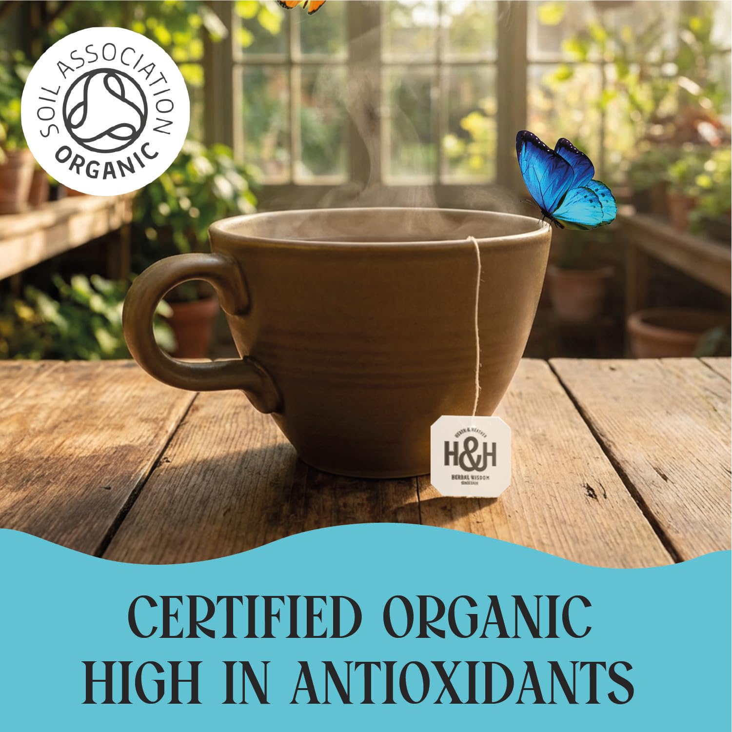 Heath & Heather Organic Peppermint Tea - 20 Count Teabags | Caffeine-Free Digestive Support 5