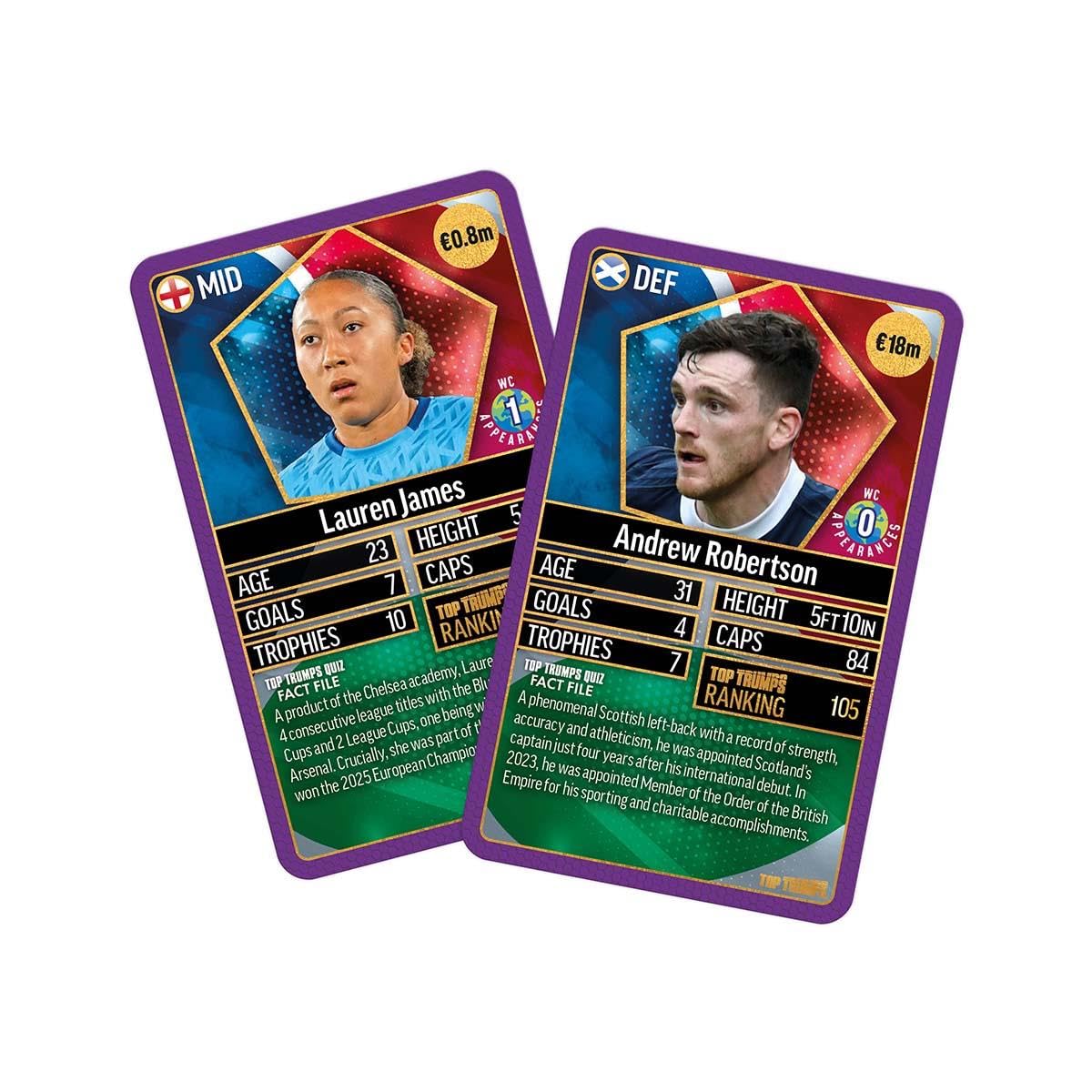 Top Trumps World Football Stars Top 200 Card Game - Chrome Purple Pack | Ages 7+ 6