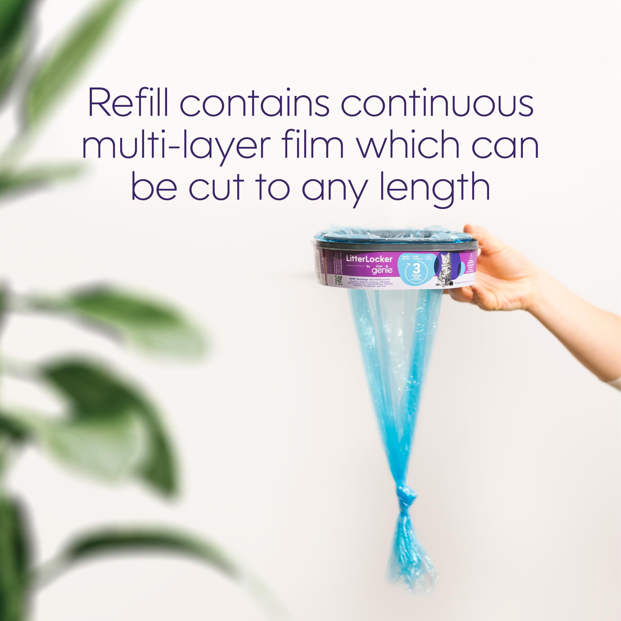 Litter Genie LitterLocker XL Refill Cartridge - 50% More Capacity | Odor Barrier 6