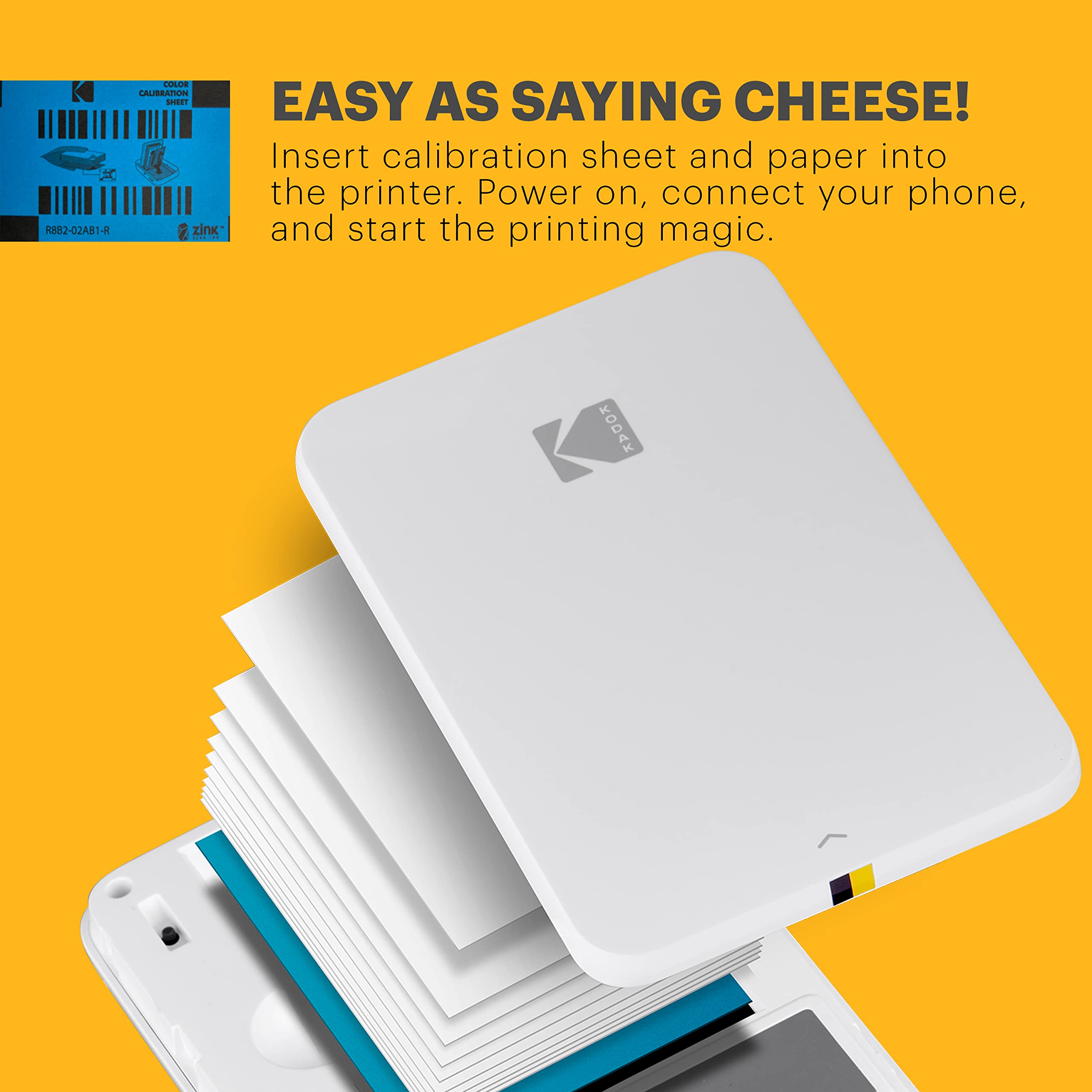 KODAK Premium Zink Photo Paper - 2"x3" | 100 Sheets | Glossy Finish 3