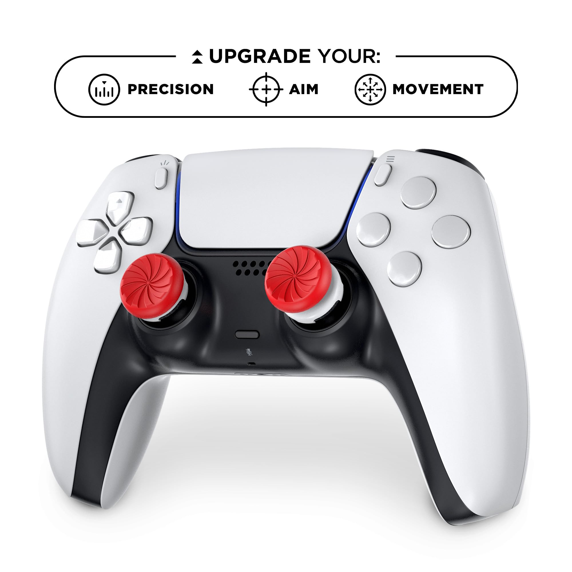 KontrolFreek Inferno Thumbsticks for PS4 & PS5 | Enhanced FPS Aiming & Grip 4
