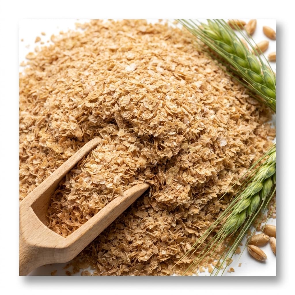 Wholefood Earth Fine Wheat Bran - 1 kg | High Fibre & Protein | GMO Free 6