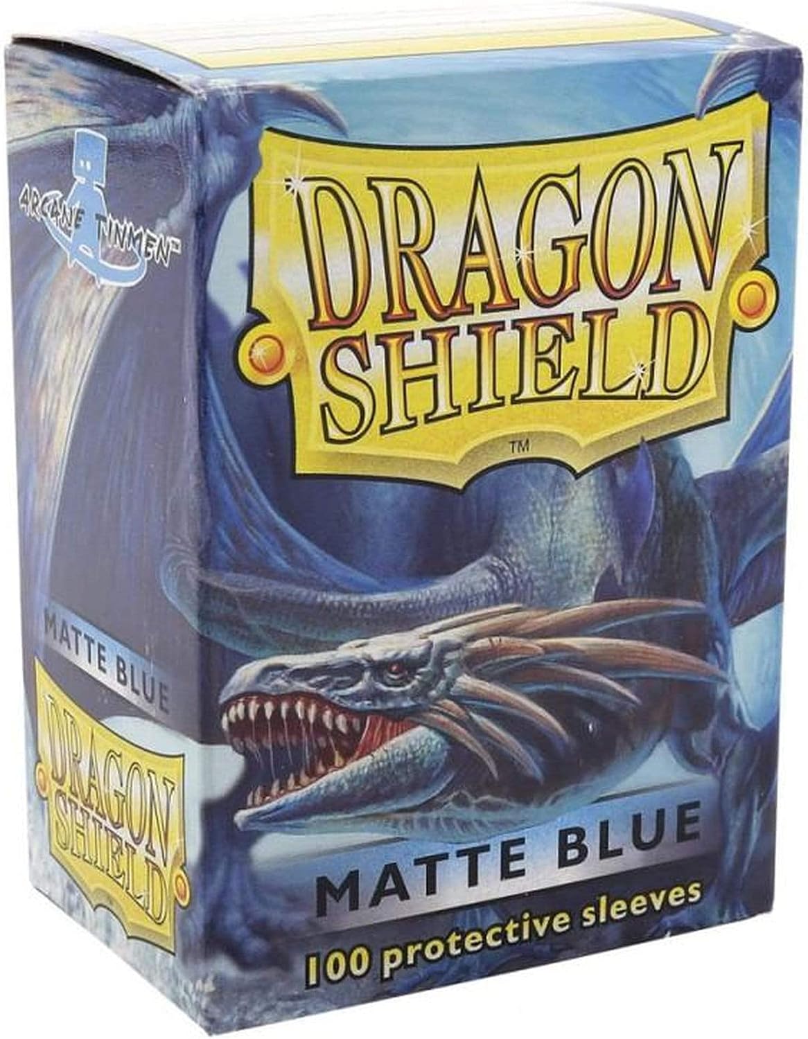 Dragon Shield ART11003 Matte Standard Size Sleeves 100pk-Blue