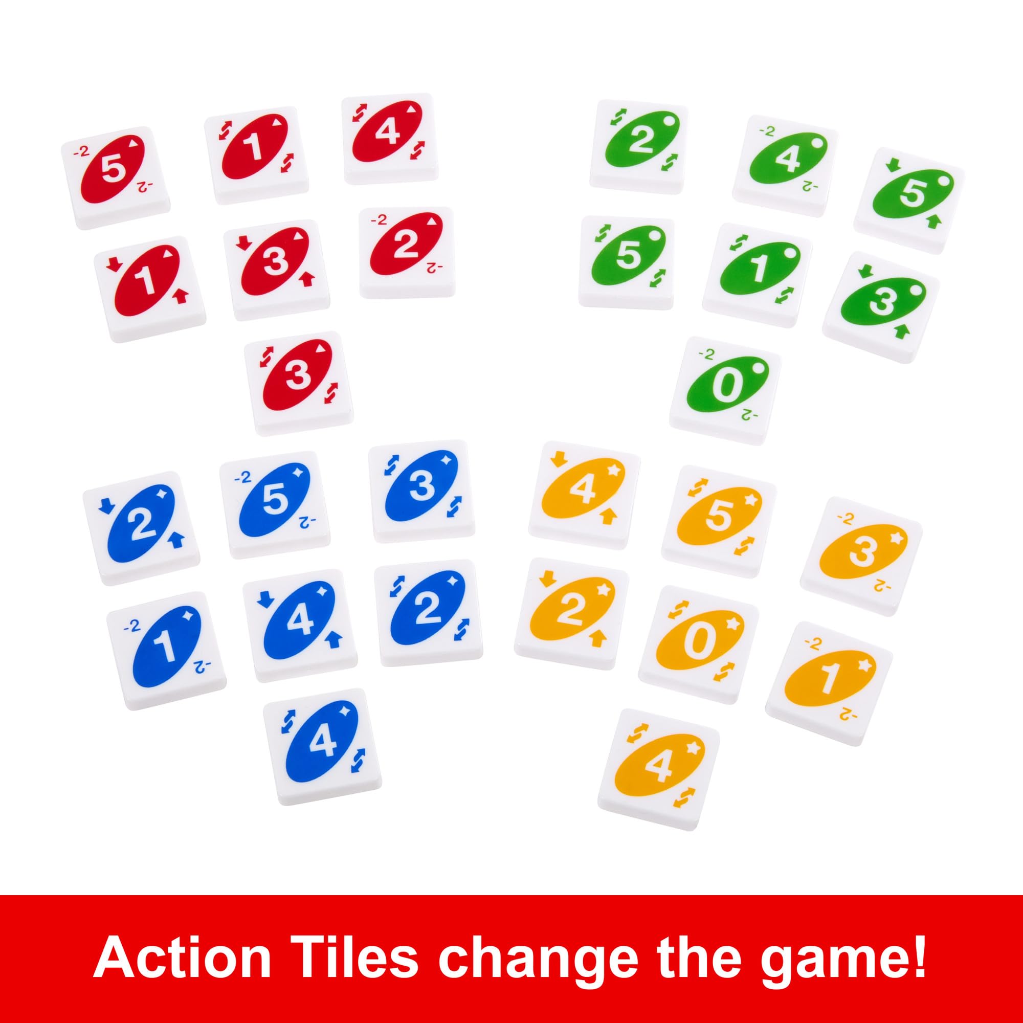 Mattel Games UNO Quatro Game - Four-in-a-Row Matching | Portable Plastic Set | Model HPF82 6