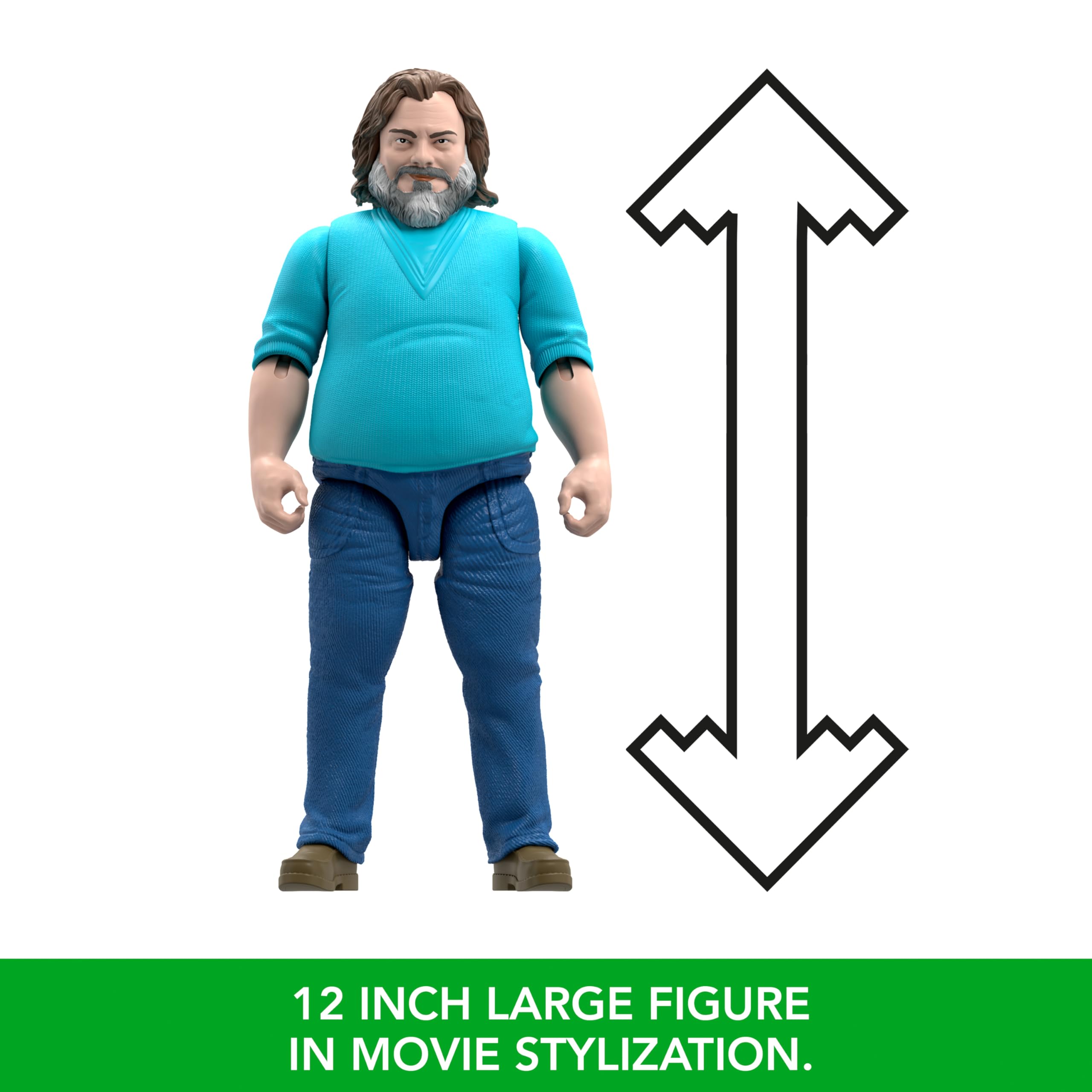 Mattel Minecraft 12-inch Posable Steve Action Figure - Movie Edition 3
