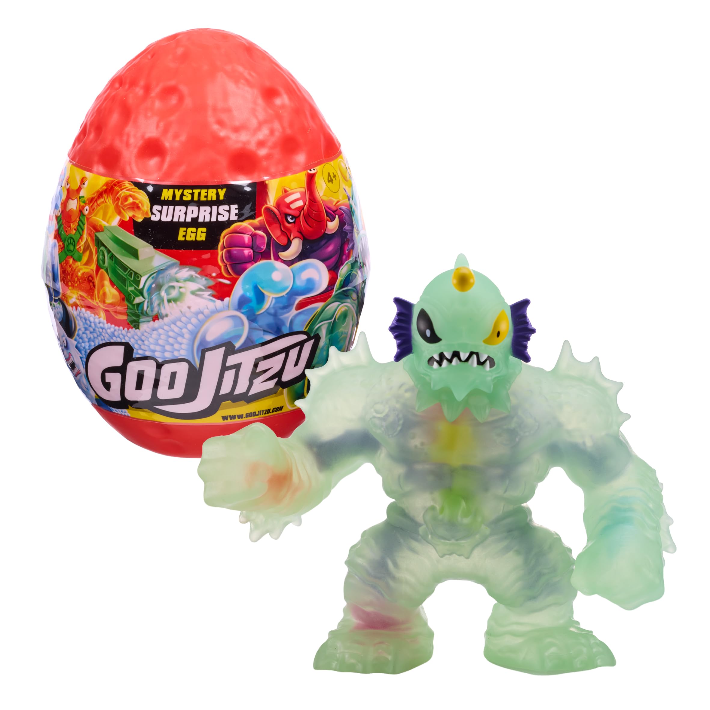 Heroes of Goo Jit Zu Archive Mystery Surprise Egg - Collectible Action Figure | Ages 4+ 4