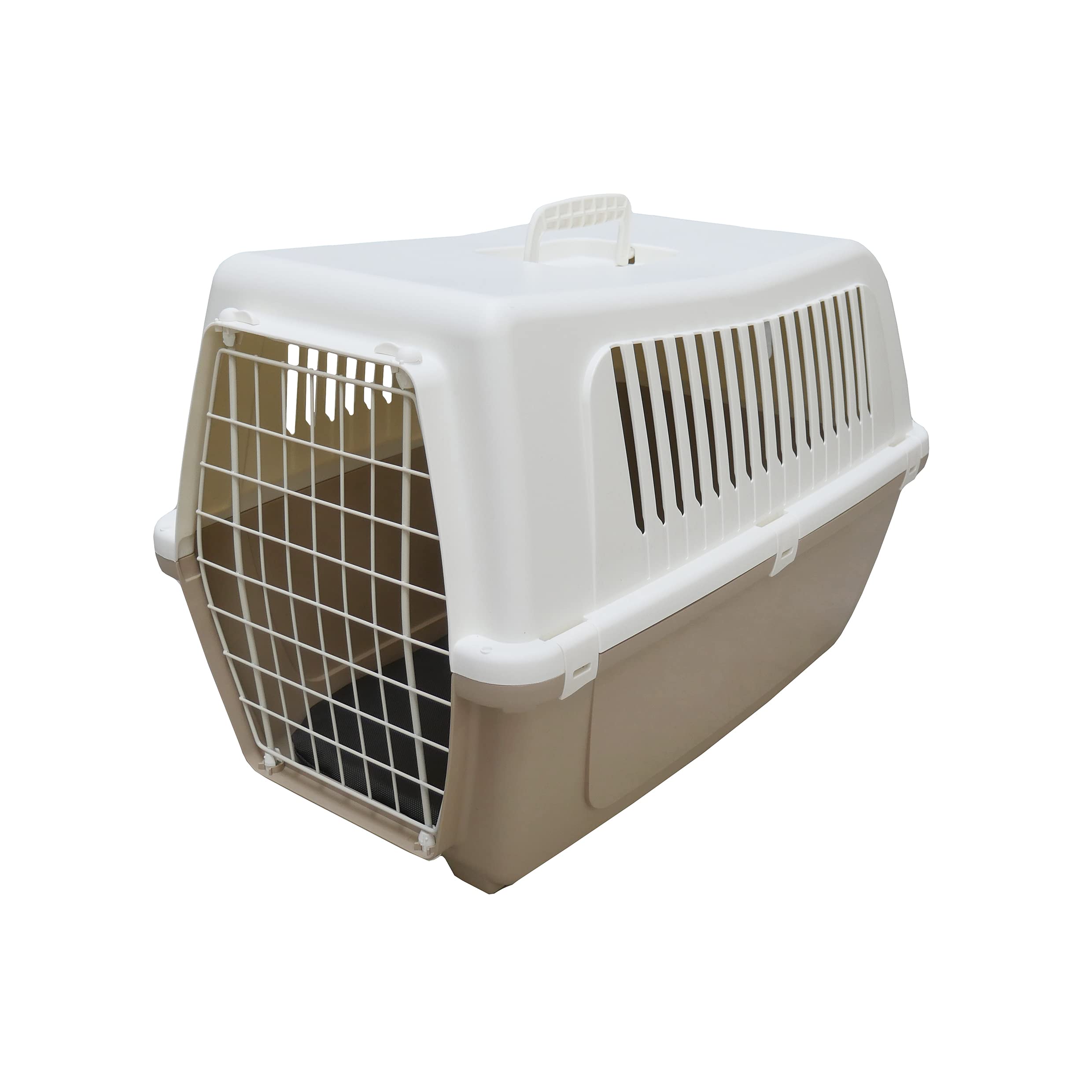 Rosewood Vision Classic 60 Hard-Sided Pet Carrier | Medium | Mocha | Durable Plastic 5