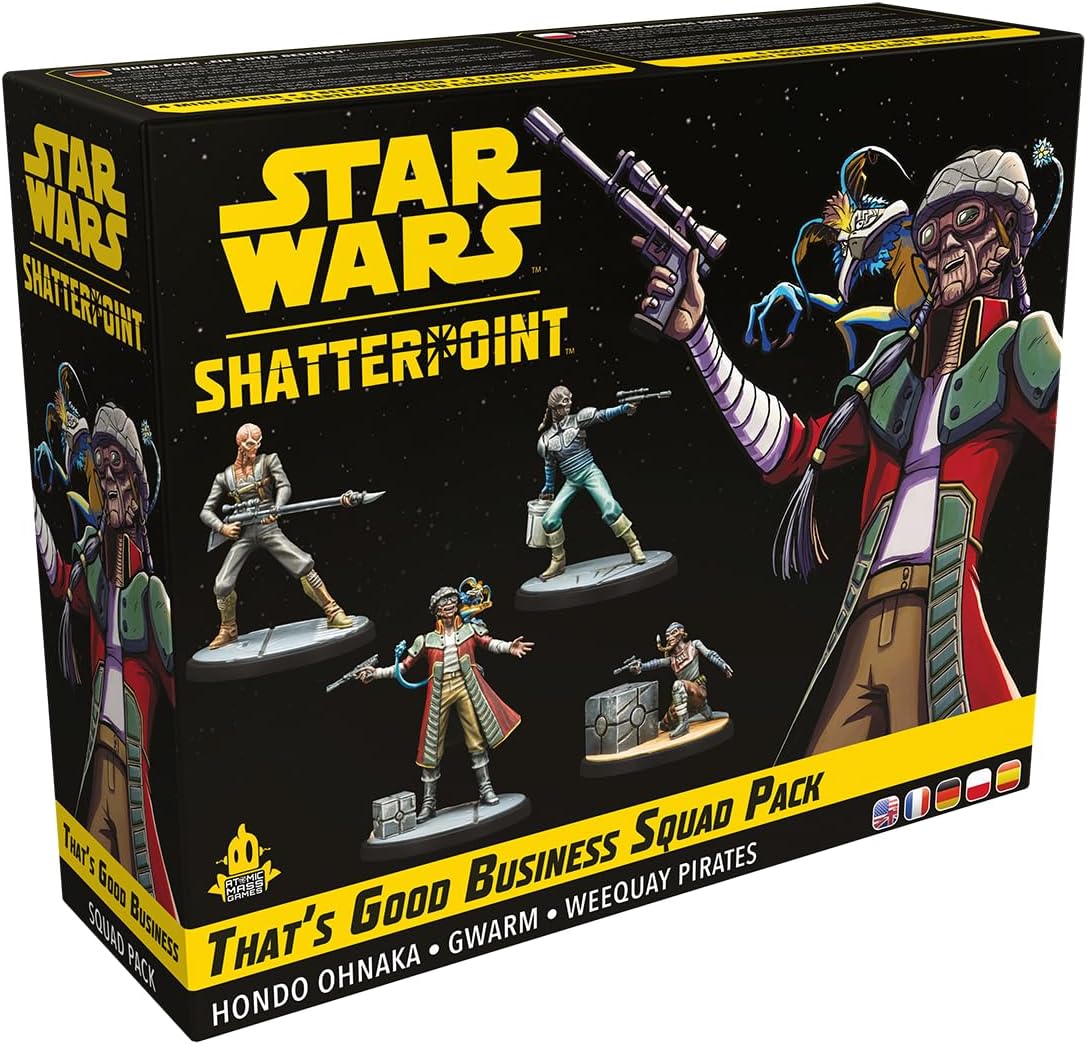 Star Wars: Shatterpoint, das ist ein gutes Geschäft, Hondo Ohnaka Squad Pack