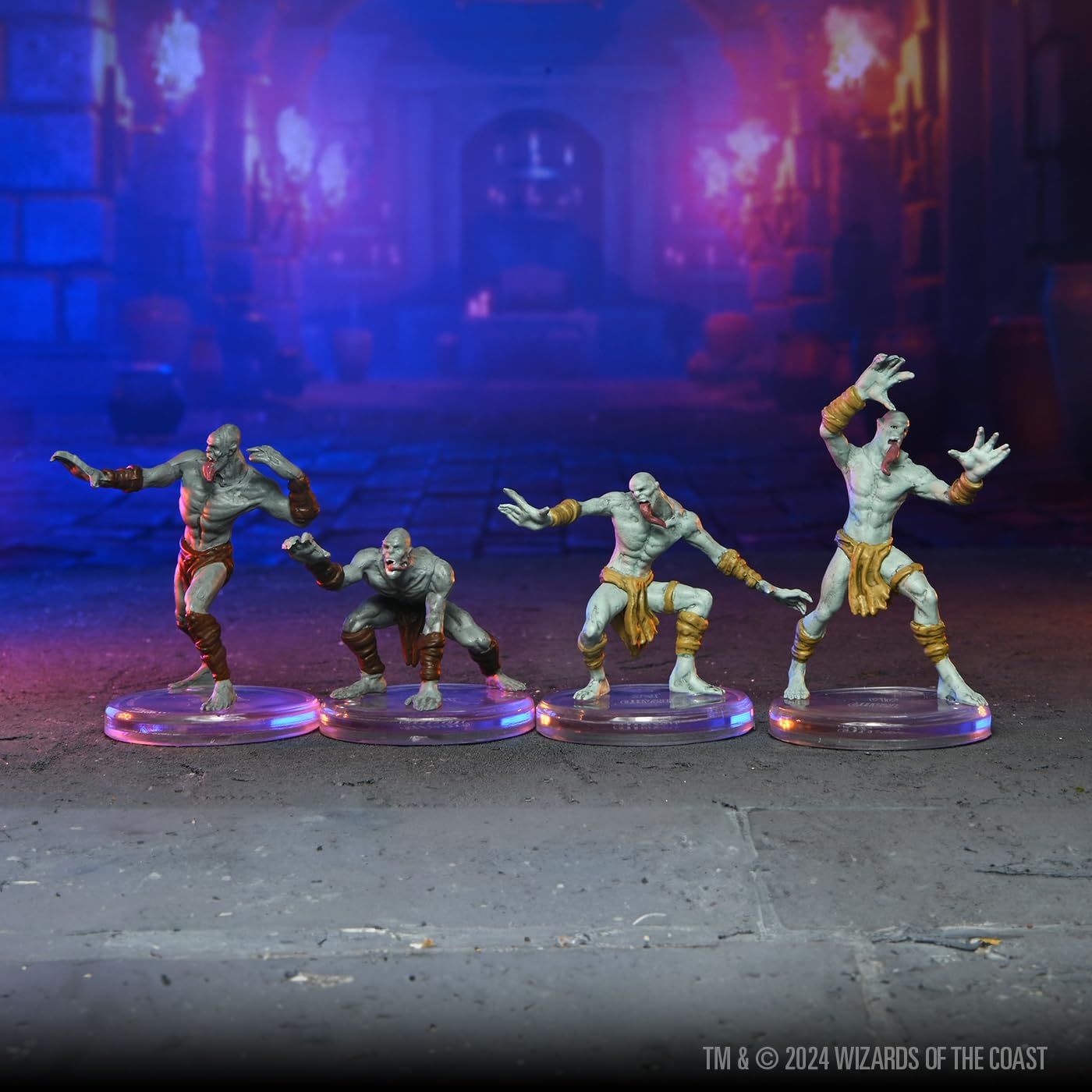 WizKids D&D Icons of the Realms: Undead Armies - Ghouls & Ghasts Miniature Set 6