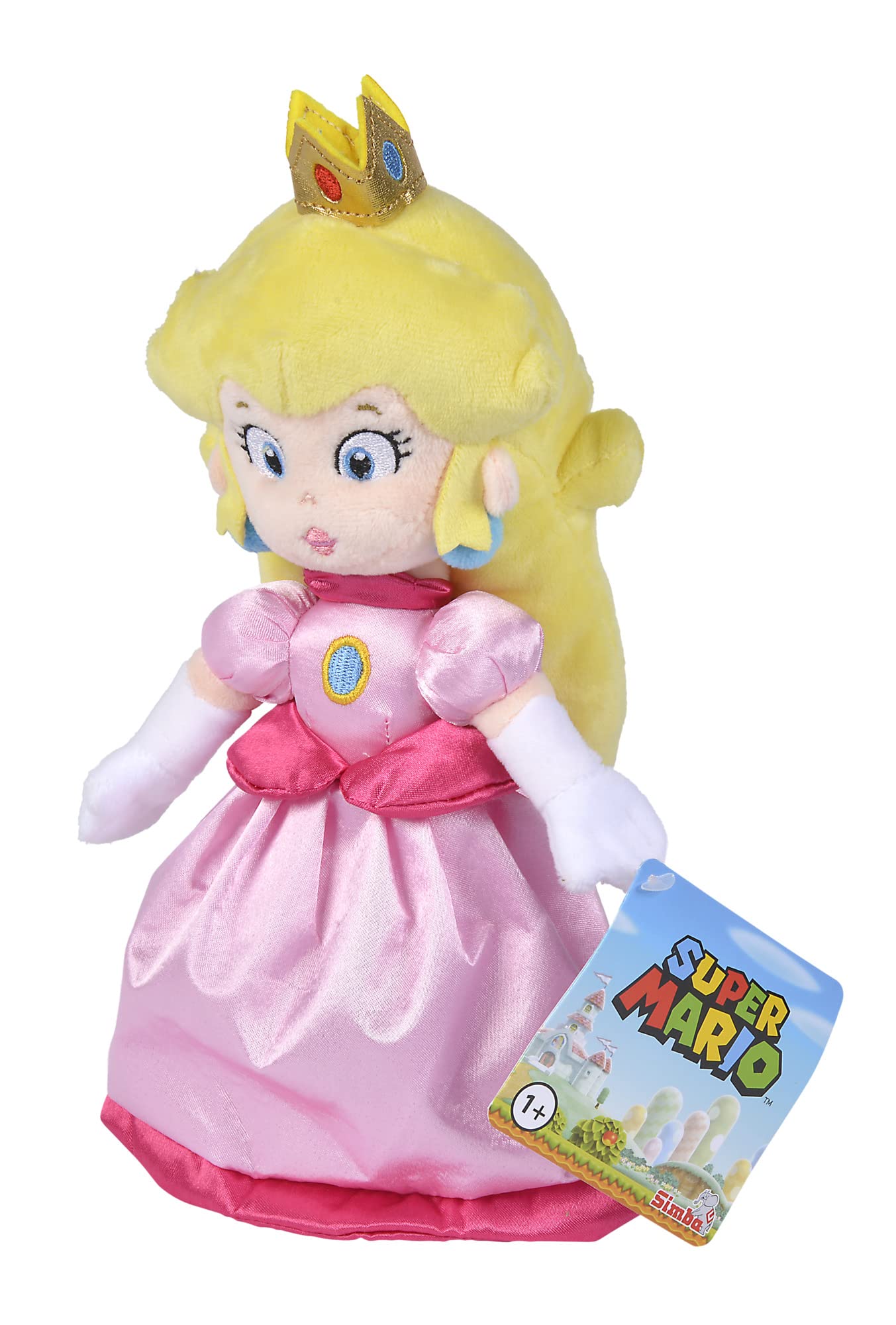 Simba Princess Peach Stuffed Plush Toy - 30CM Soft Toy for Unisex Children 3