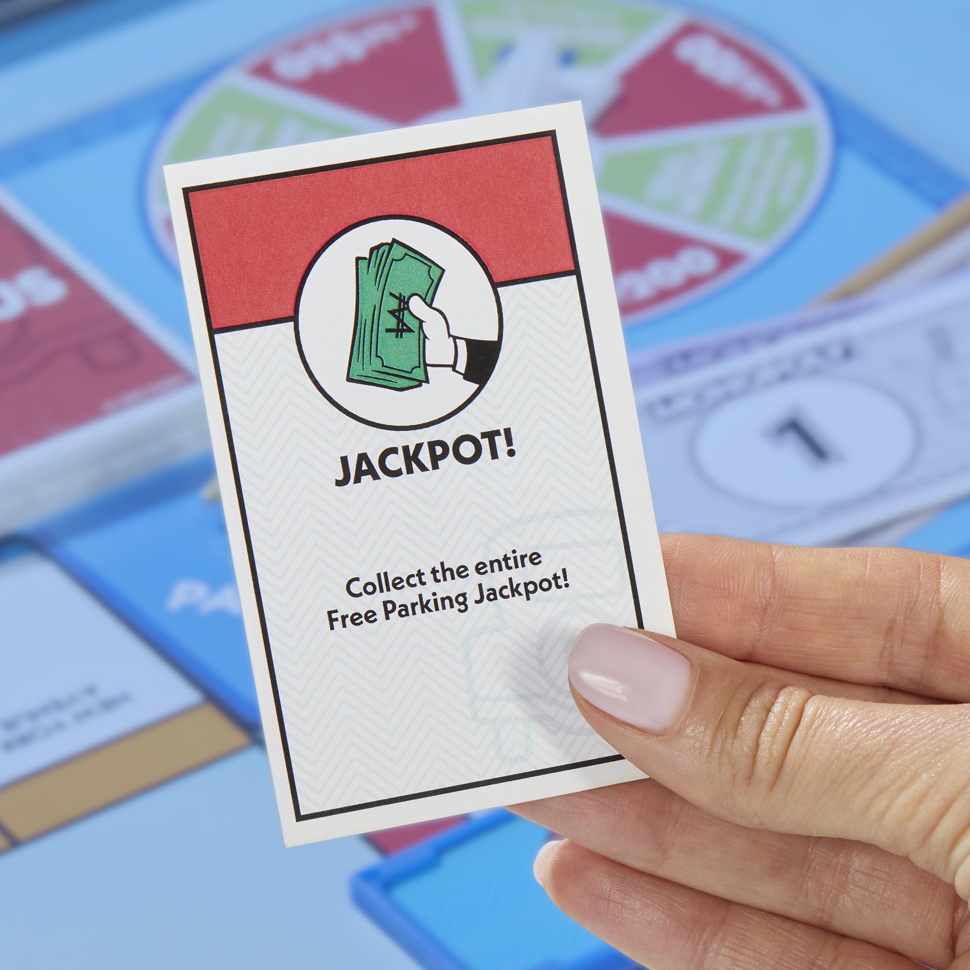 Monopoly Free Parking Jackpot Expansion - Play in Half the Time | Ages 8+ | 2-6 Players 6