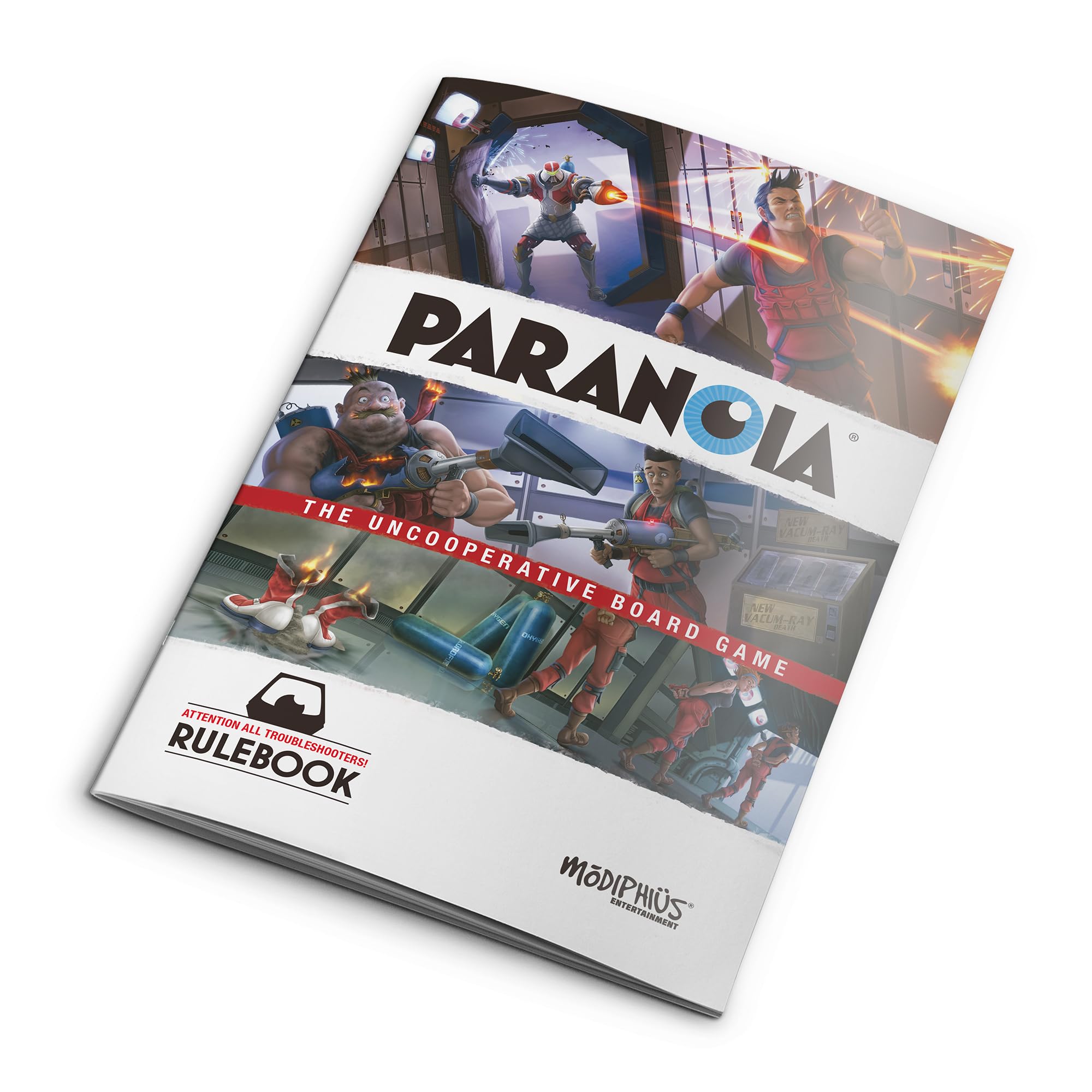 Modiphius Paranoia: The Uncooperative Board Game 4