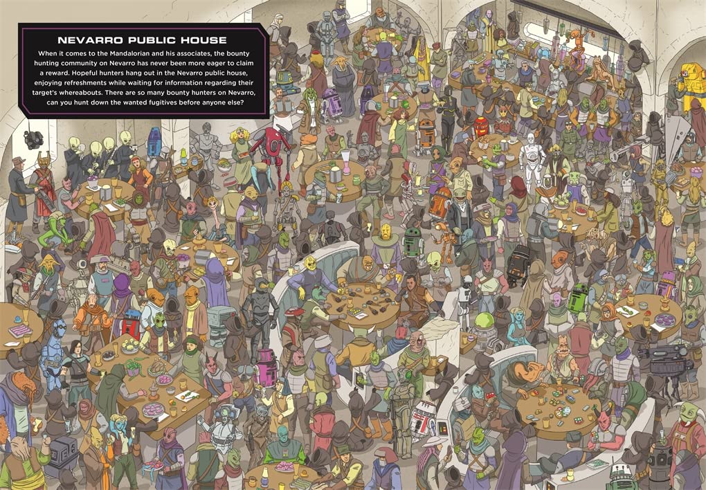 Studio Press Where's Grogu?: A Star Wars: The Mandalorian Search and Find Activity Book | Paperback | English 4