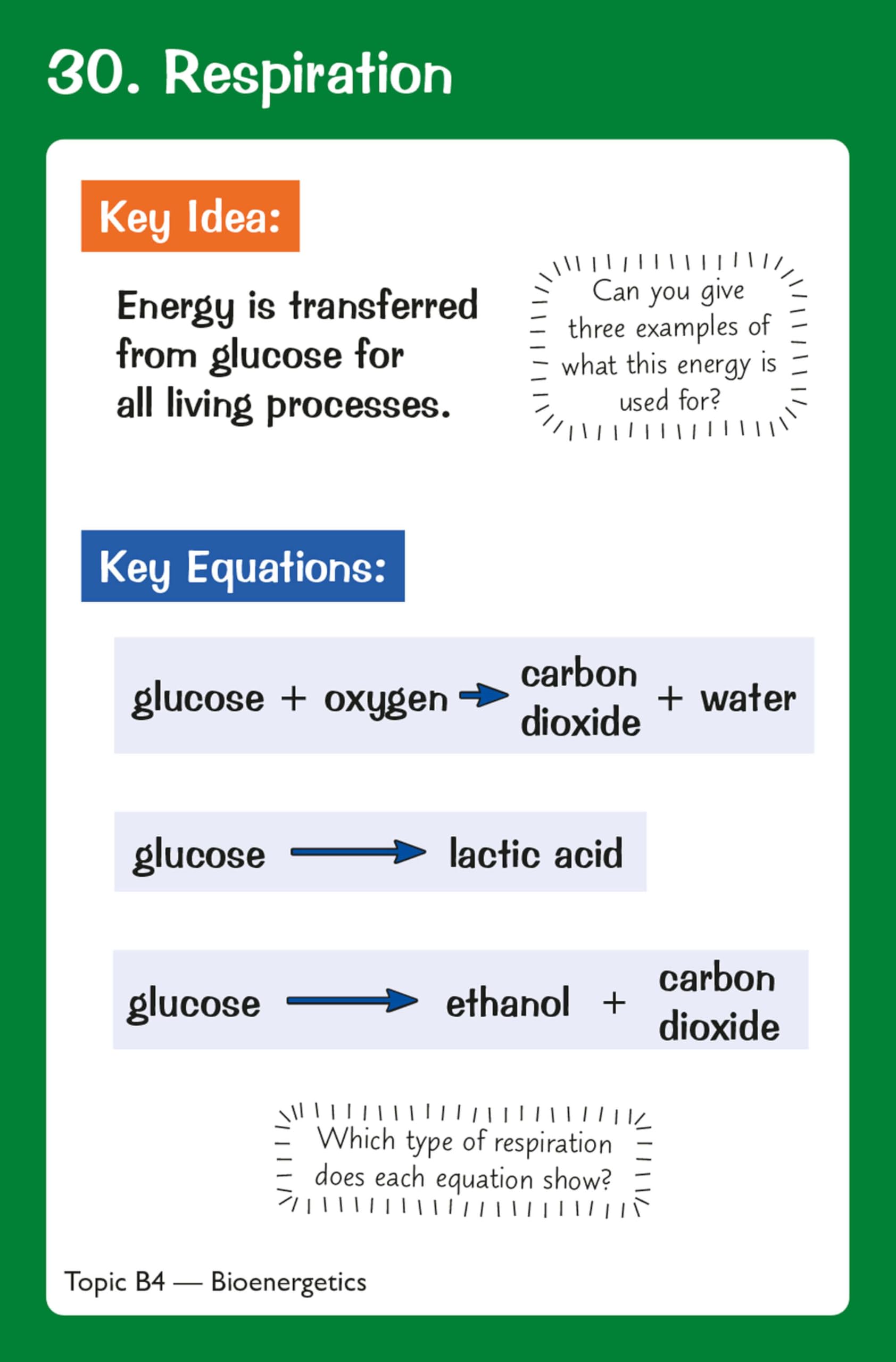 CGP New GCSE Combined Science AQA Higher Key Fact Revision Cards | Teaching Aid 6