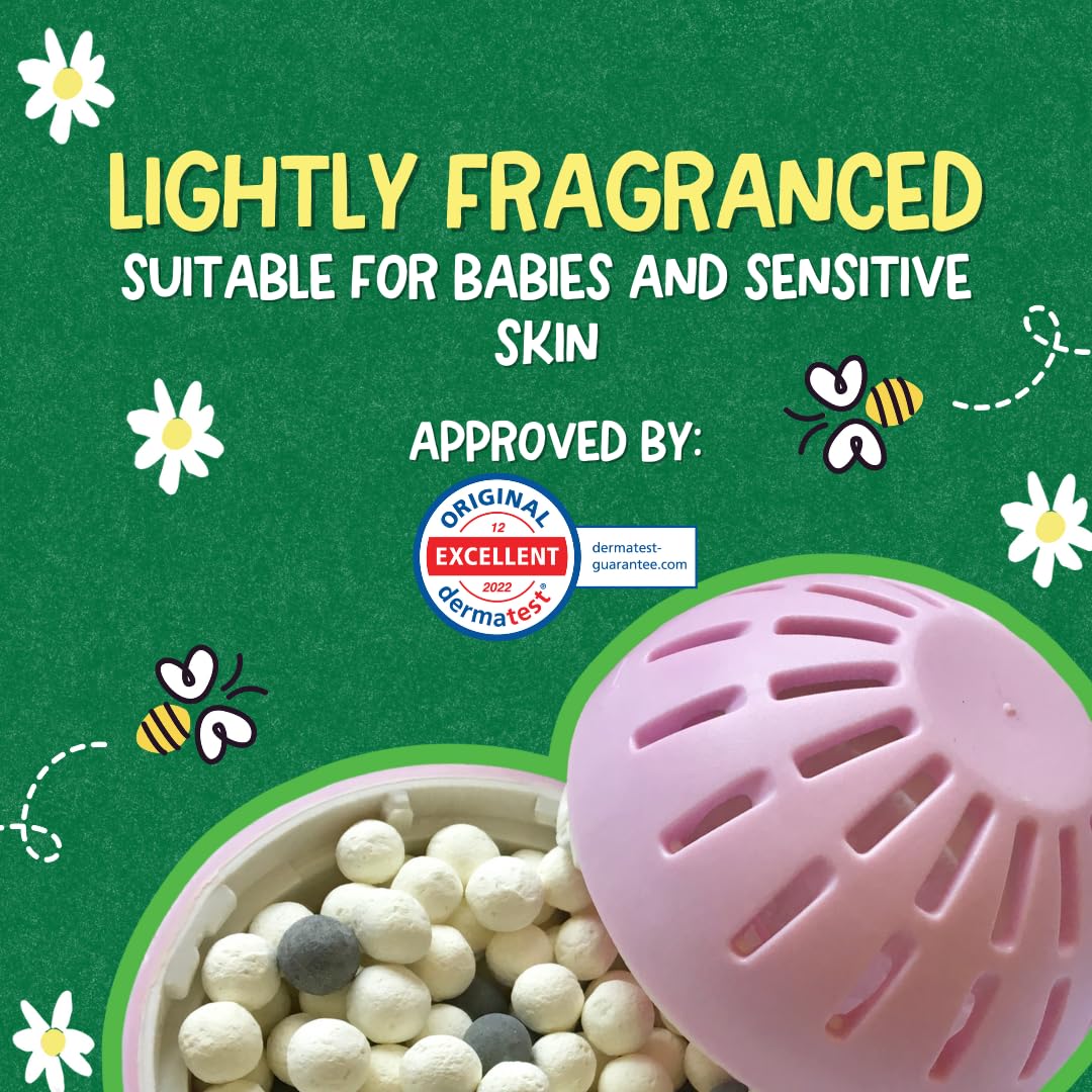Ecoegg Laundry Egg - Detergent & Fabric Conditioner Replacement | Non Bio | Spring Blossom Scent 7