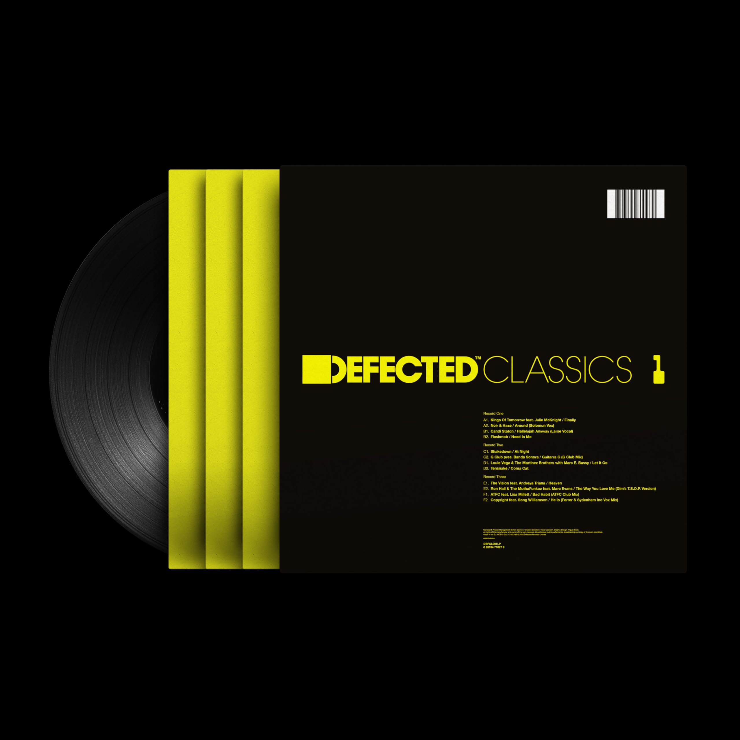 Various Artists - Defected Classics Vol 1 [3LP Vinyl Box Set]
