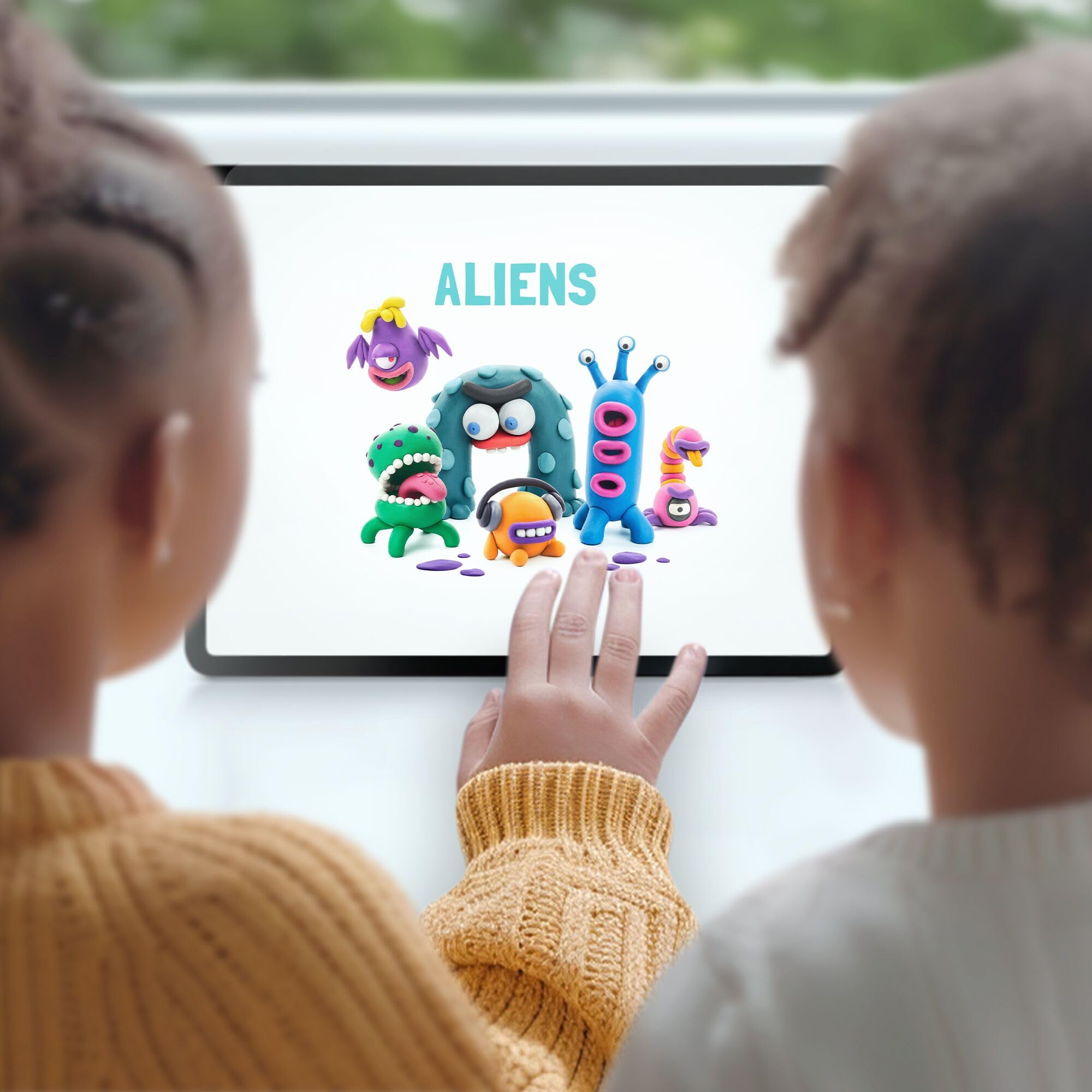 HEY CLAY Aliens Set - 15 Cans Air Dry Clay Modeling Kit for Kids | Non-Toxic, Mess-Free 3
