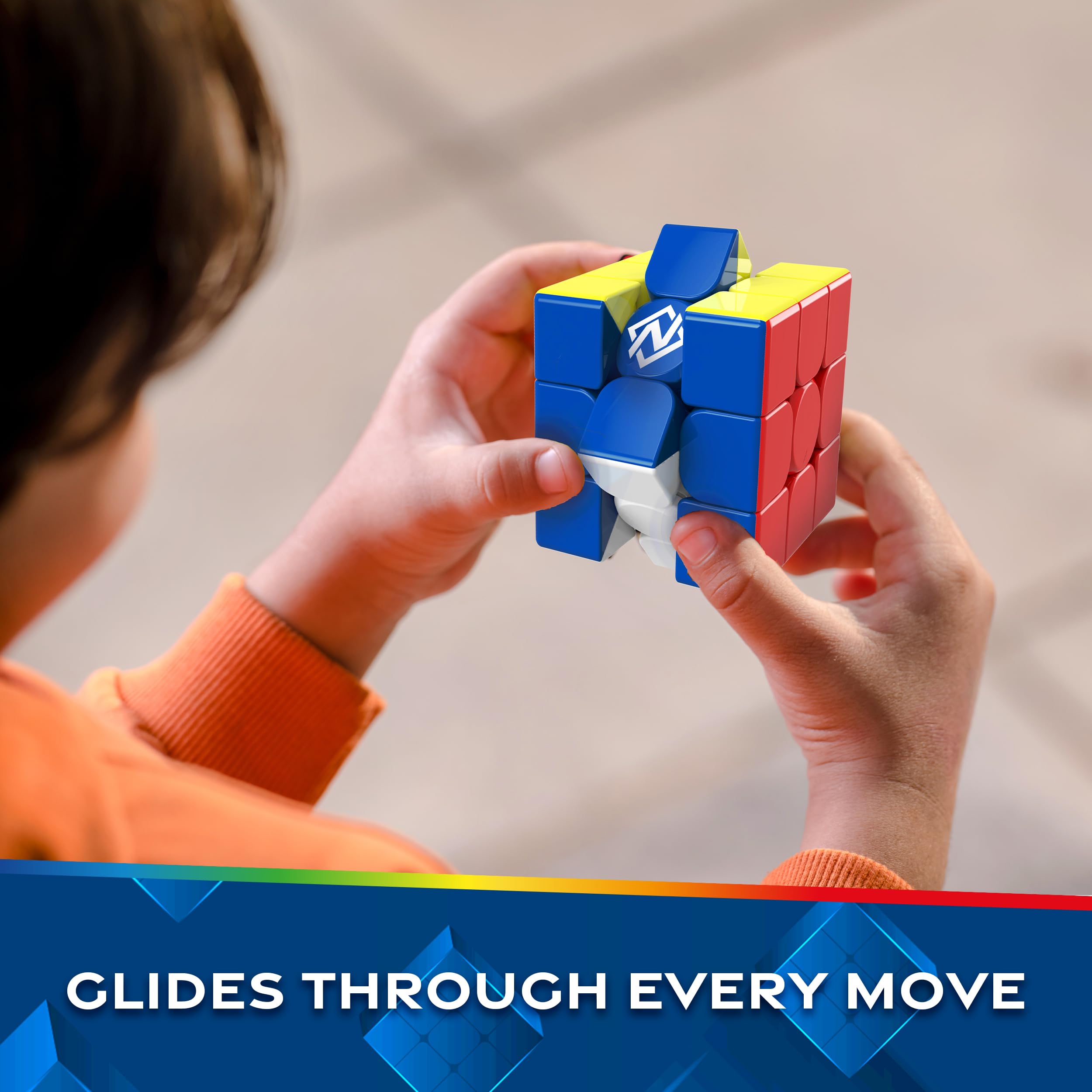 Nexcube 3x3 Speed Cube - World Record Performance | Ergonomic Stickerless Design | Ages 8+ 6