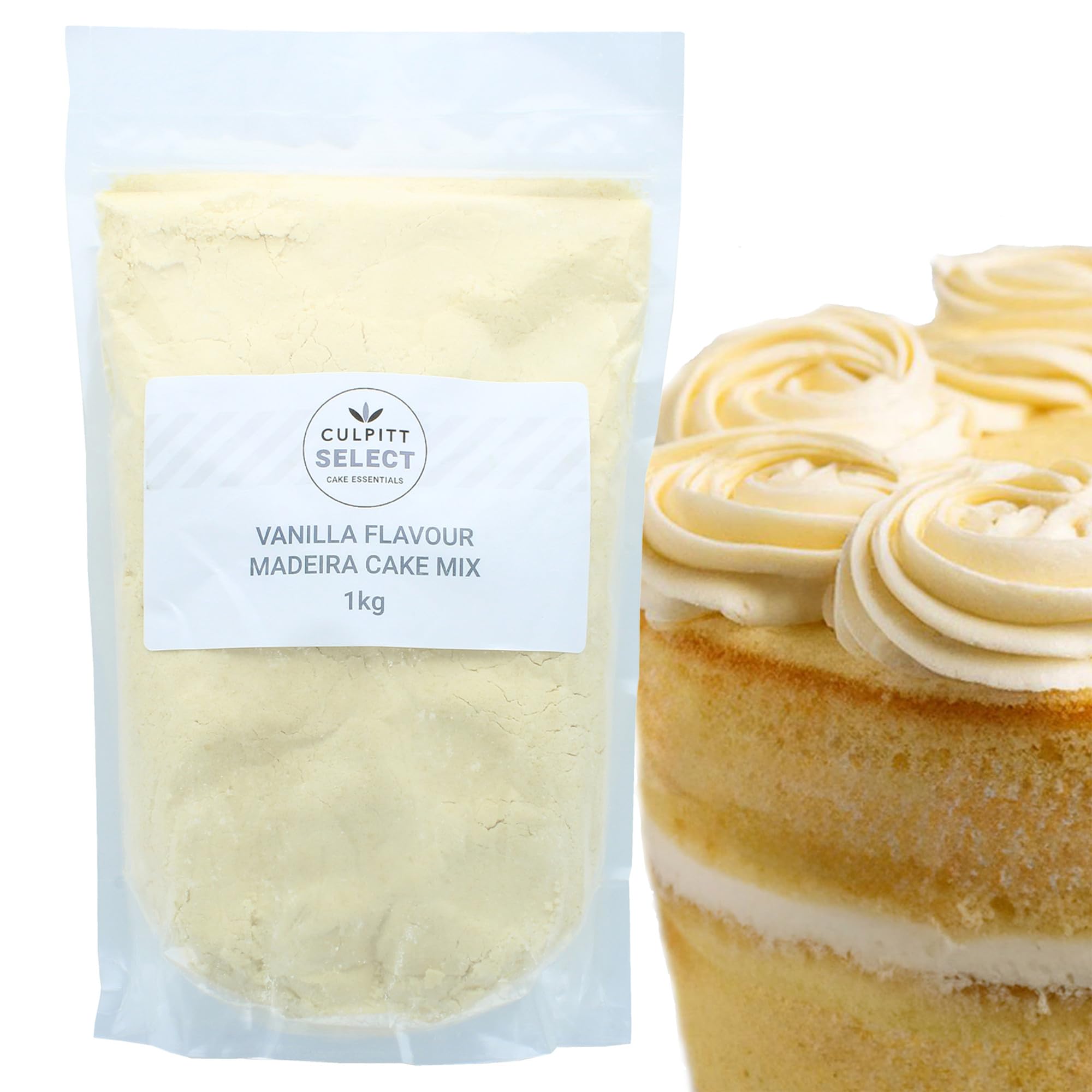 Culpitt Select Vanilla Madeira Cake Mix - 1kg | Makes 2 x 8" Cakes | Just Add Water